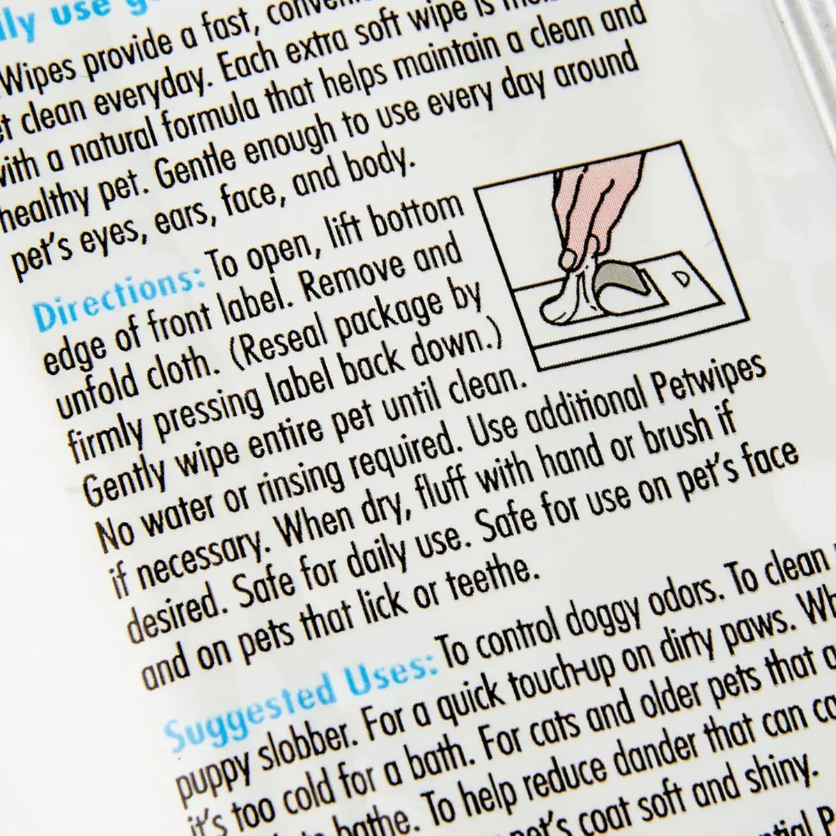 Petkin Pet Wipes Value Pack For Dog & Cat - 40 Wipes - Zigly