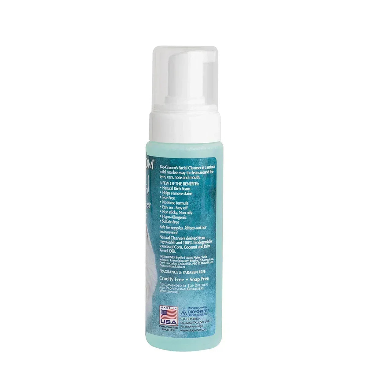 Bio-Groom Facial Foam Cleanser for Dogs - 236ml - Zigly