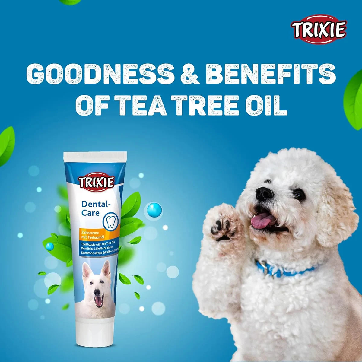 Trixie Dog Toothpaste with Tea Tree Oil - 100g - Zigly