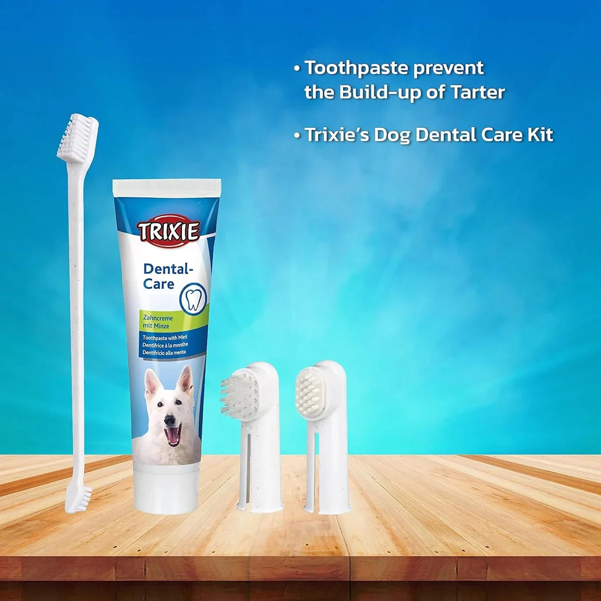 Trixie Dog Dental Hygiene Kit - Zigly
