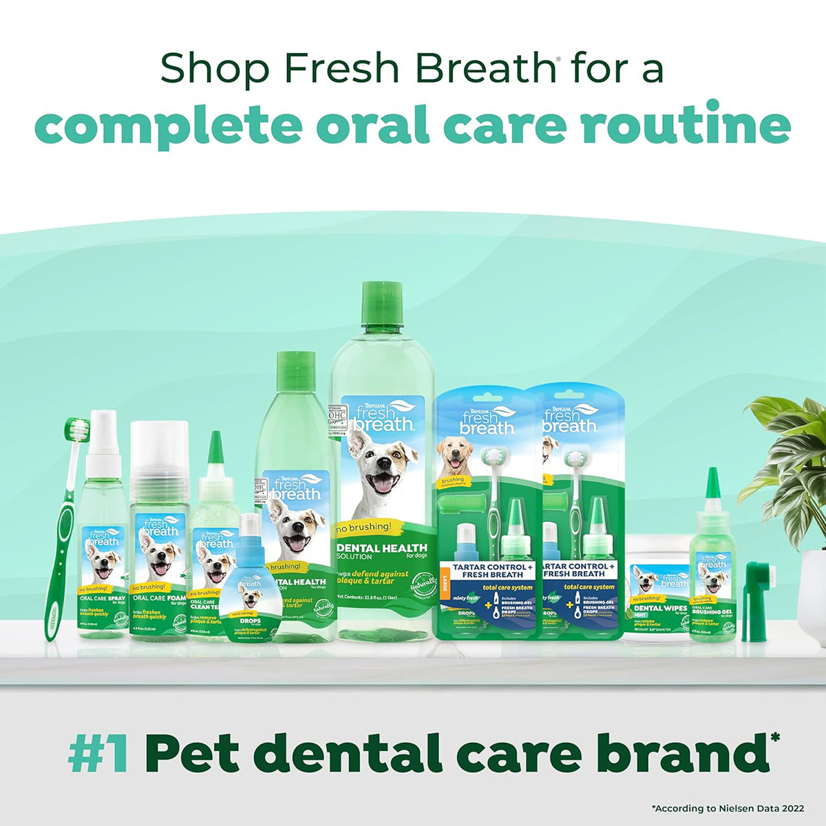 Tropiclean Fresh Breath Puppy Clean Teeth Gel - 59ml - Zigly