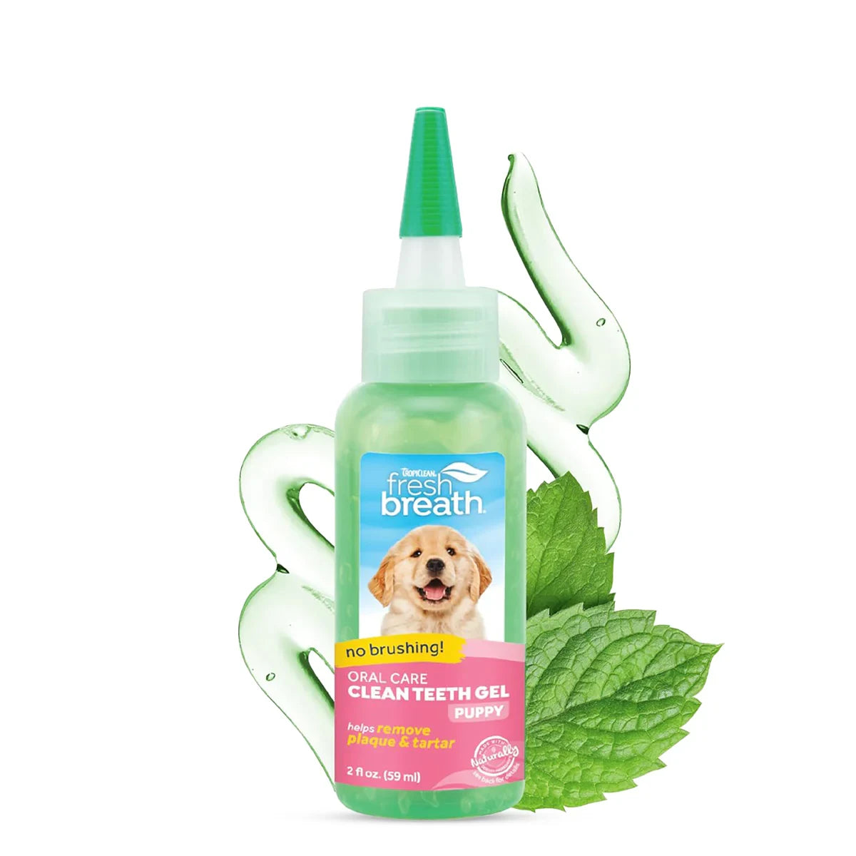 Tropiclean Fresh Breath Puppy Clean Teeth Gel - 59ml - Zigly