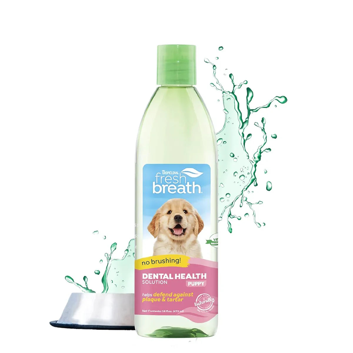 Tropiclean Fresh Breath Puppy Water Additive - 473ml - Zigly