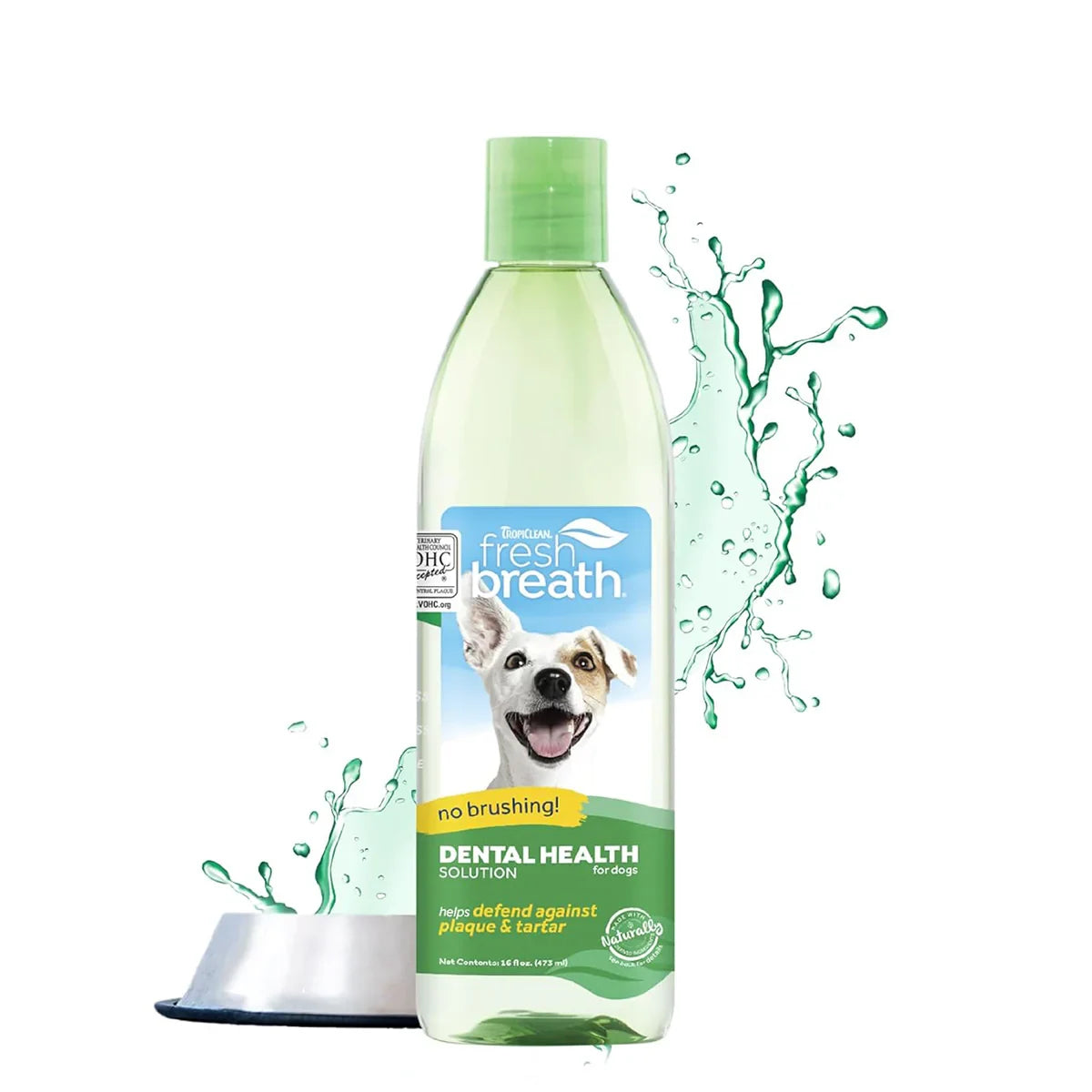Tropiclean Fresh Breath Water Additive For Dog - 473ml - Zigly