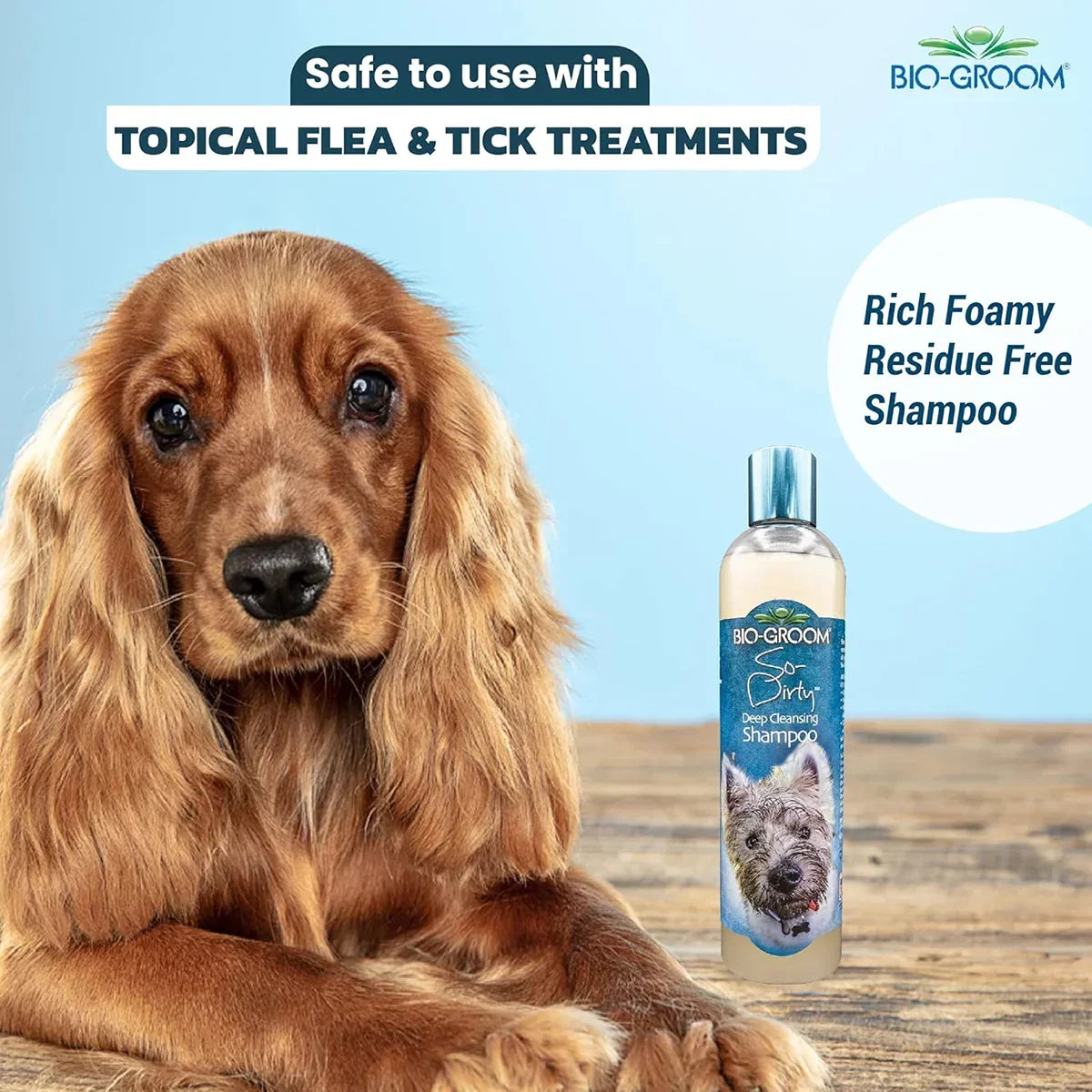 Bio-Groom So-Dirty Deep Cleansing Dog Shampoo - 355 ml - Zigly