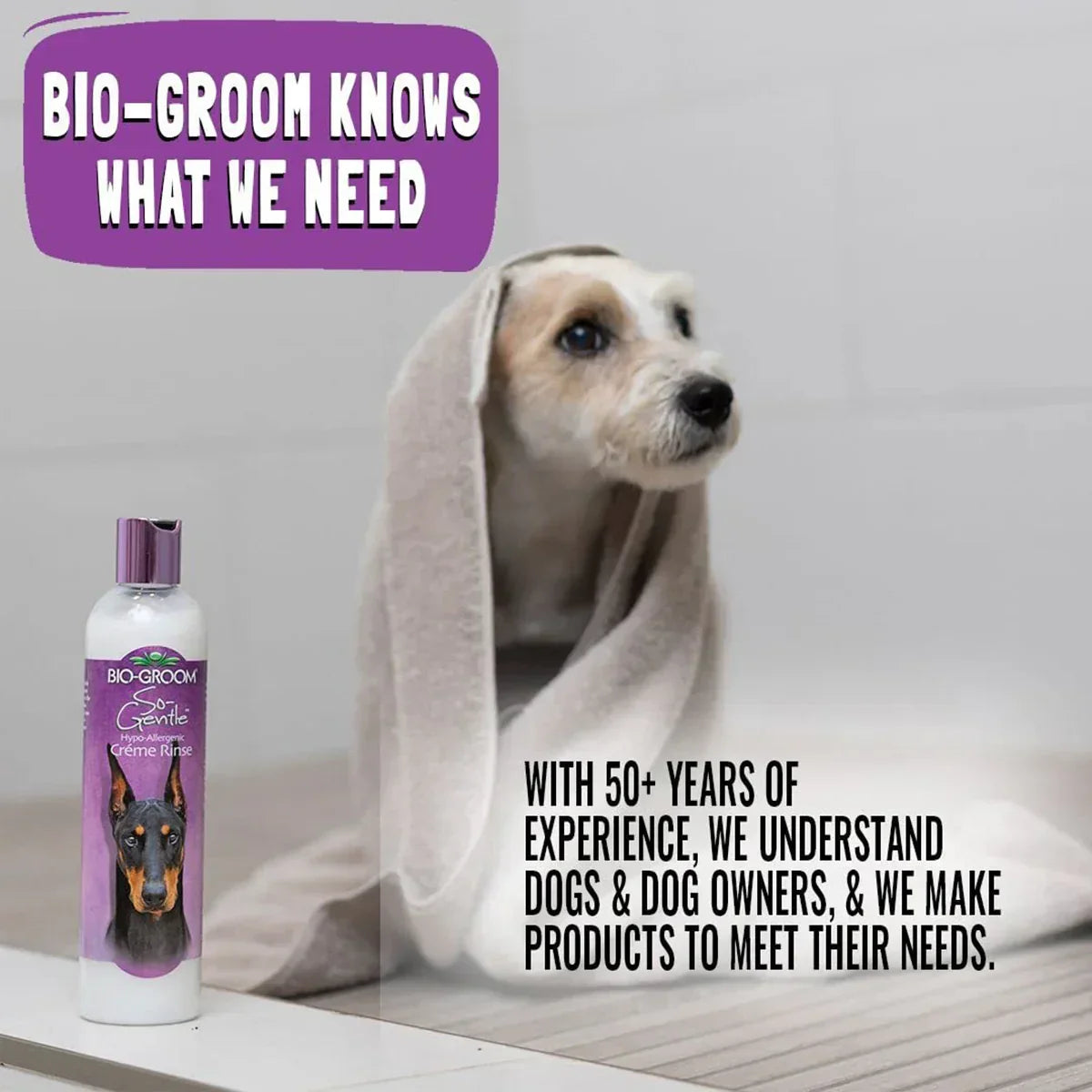 Bio-Groom Silk Creme Rinse Dog Conditioner - 355 ml - Zigly