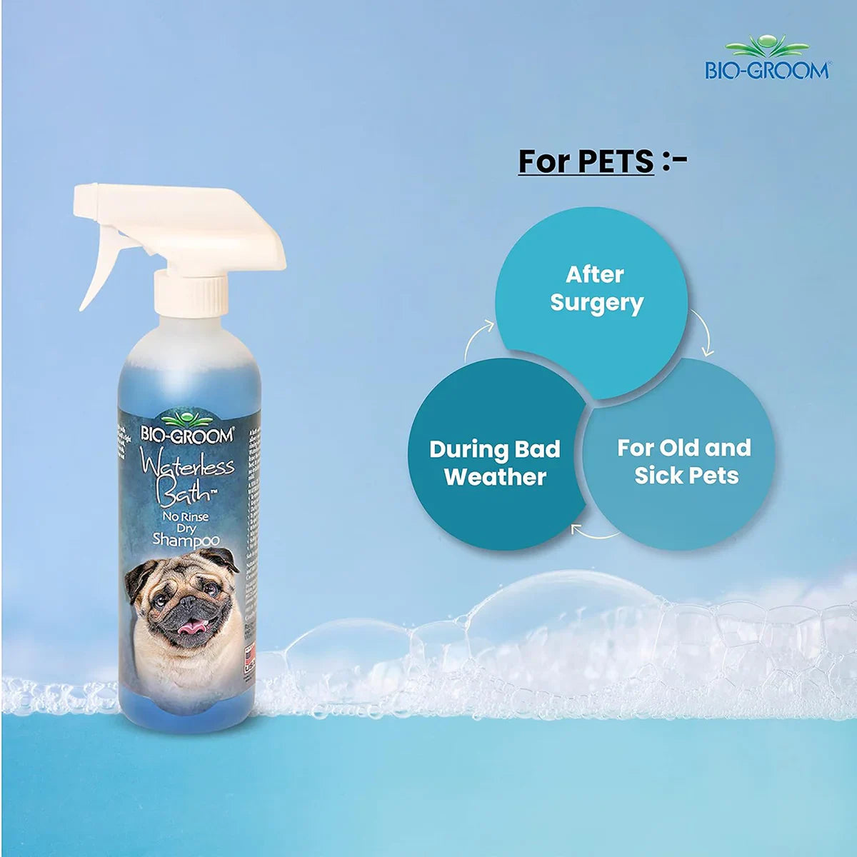 Bio-Groom Waterless Bath Puppy/Dog Shampoo - Zigly