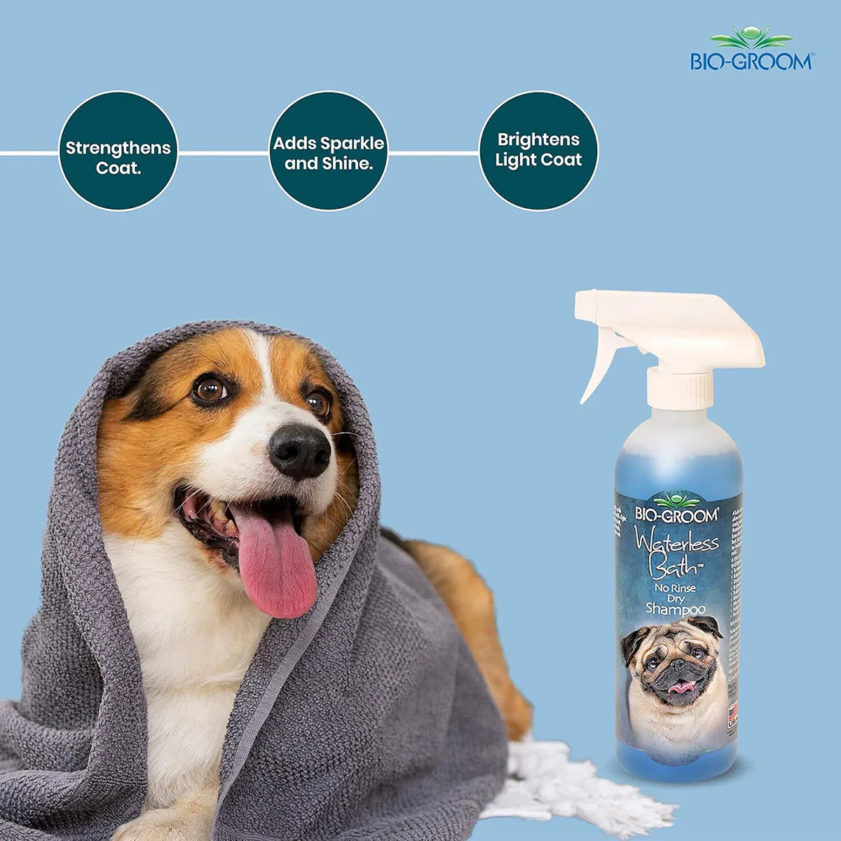 Bio-Groom Waterless Bath Puppy/Dog Shampoo - Zigly