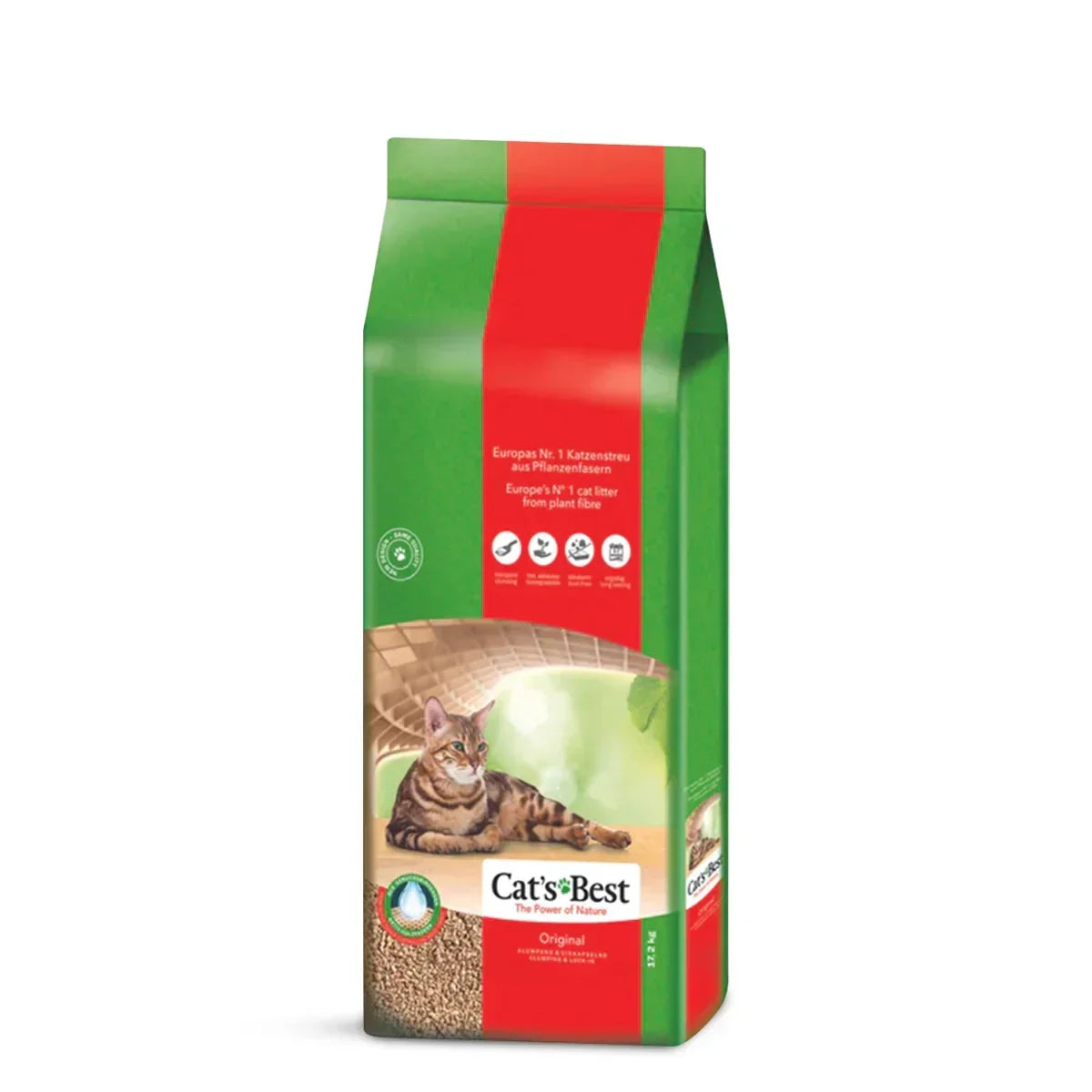 Cats Best Original Clumping & encapsulating Cat Litter - Zigly