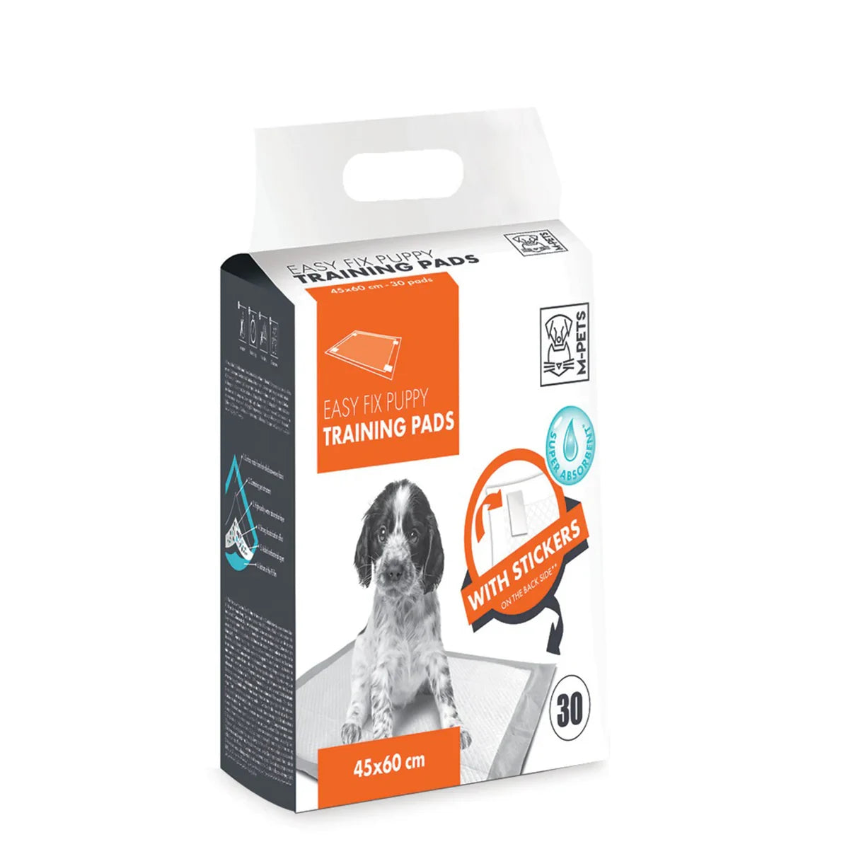 M-Pets Easy Fix Training Pads for Dogs - 30 Pads - Zigly