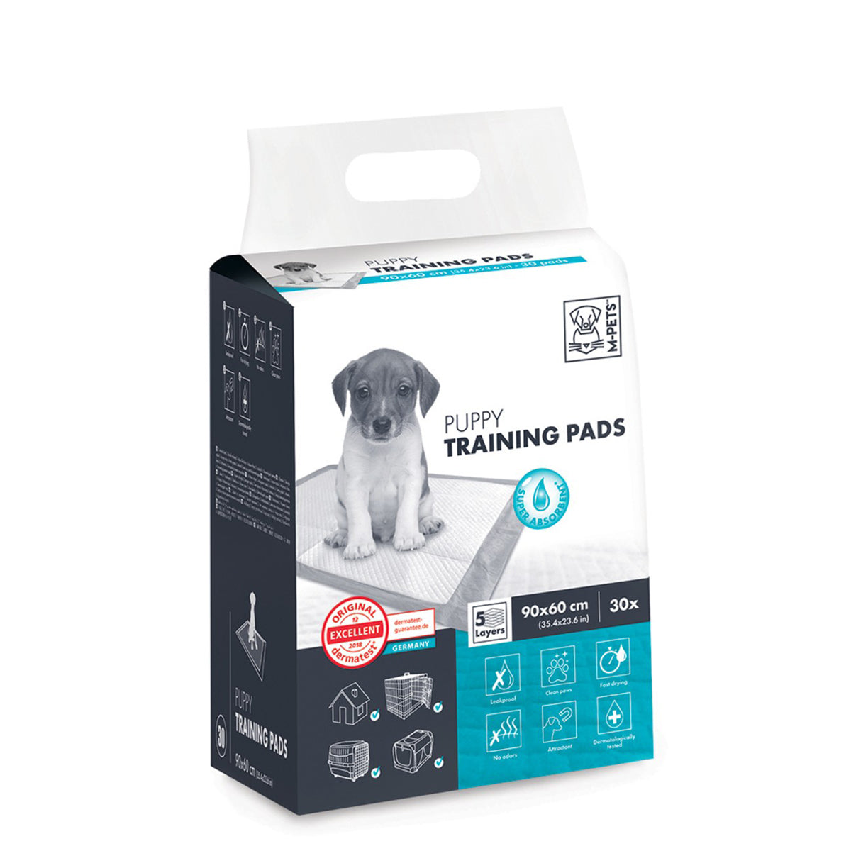 M-Pets Puppy Training Pads - 30 Pads - Zigly