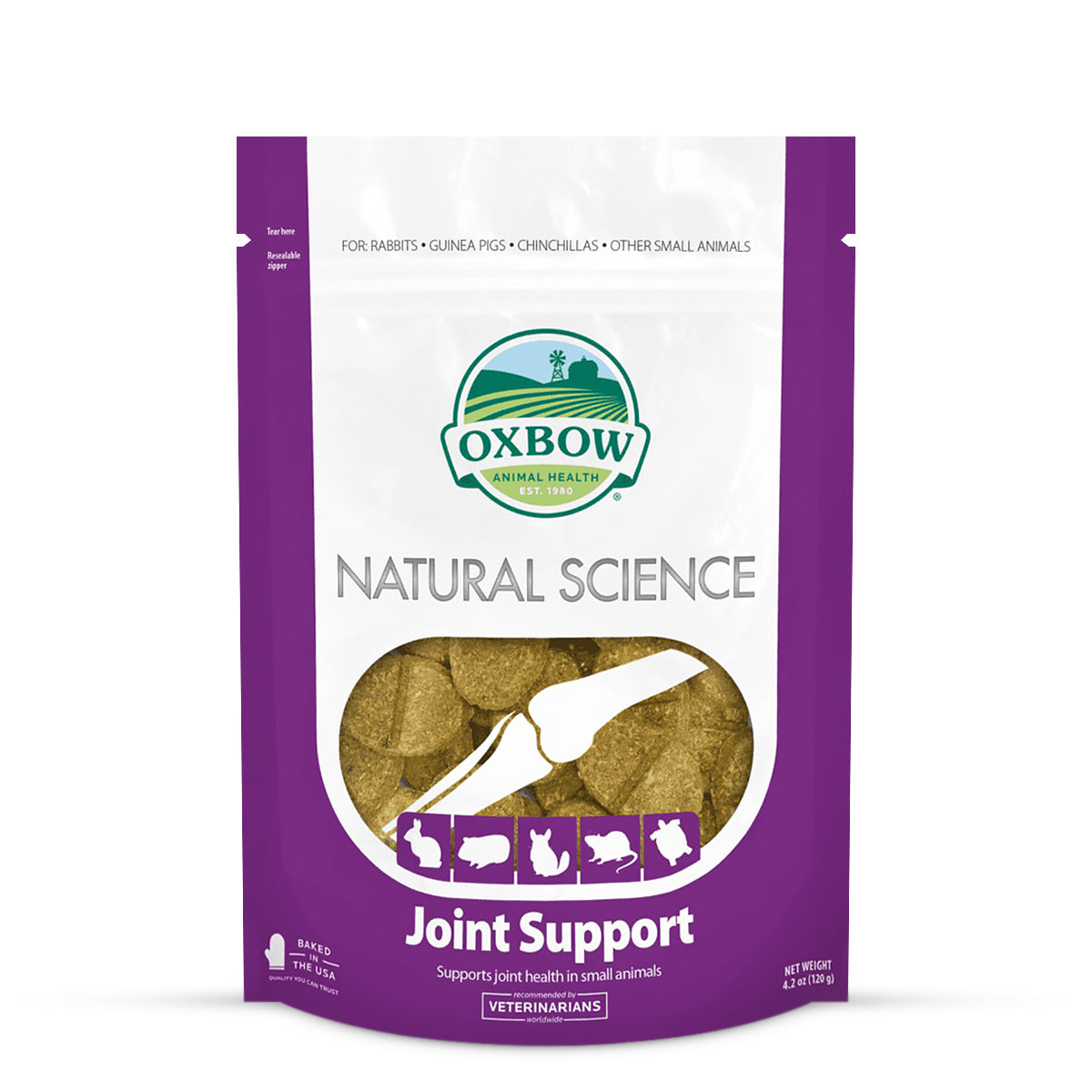 Oxbow Natural Science Joint Support - 120g - Zigly