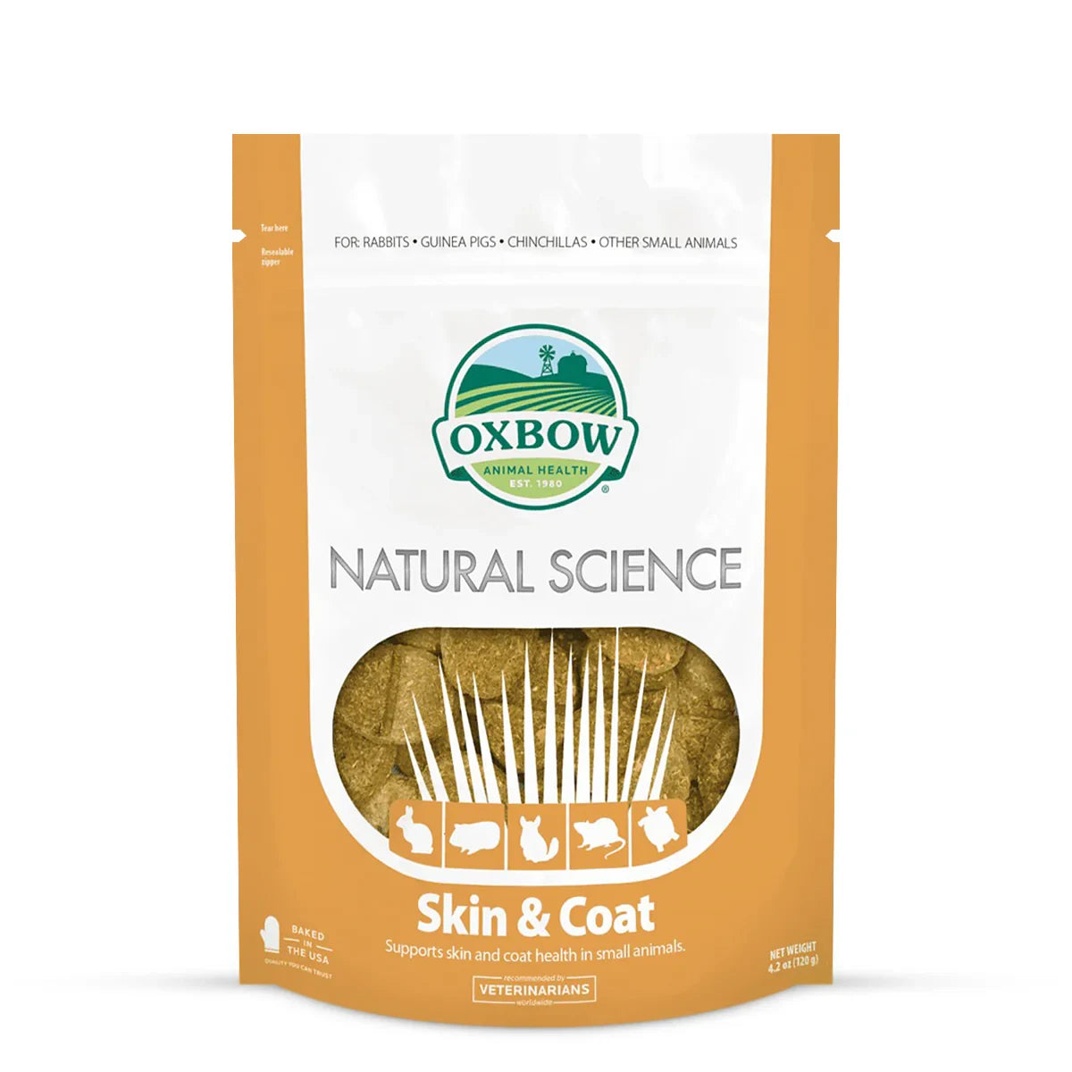 Oxbow Natural Science Skin & Coat Support - 120g - Zigly
