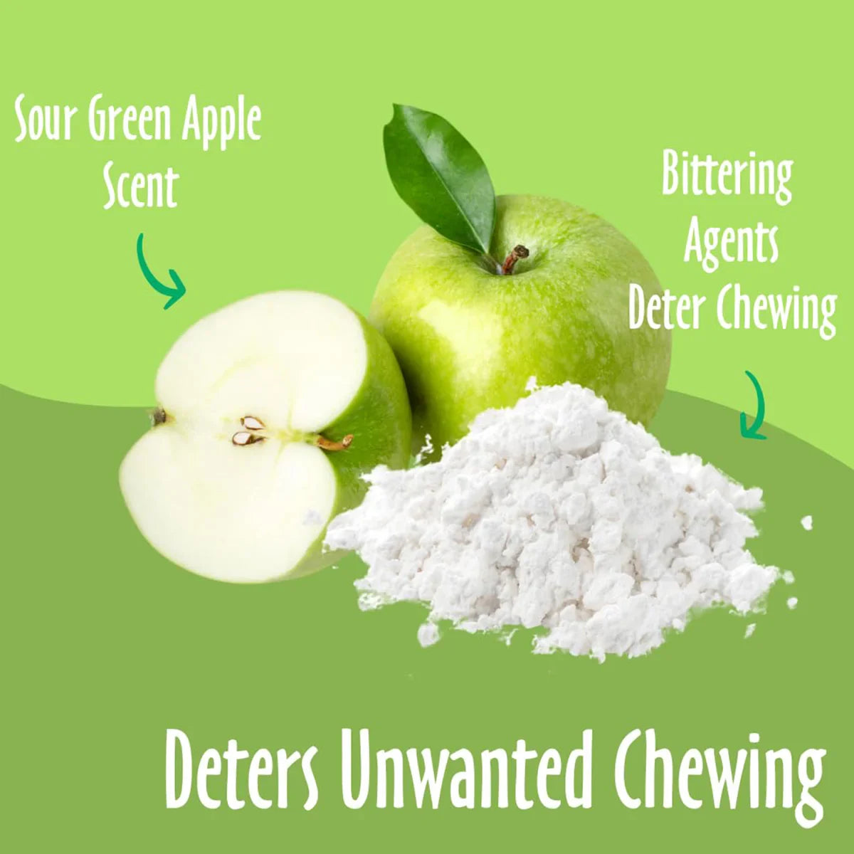 Earthbath No Chew Spray Green Apple Bitter Taste Puppy/Dog Training Spray  237ml - Zigly