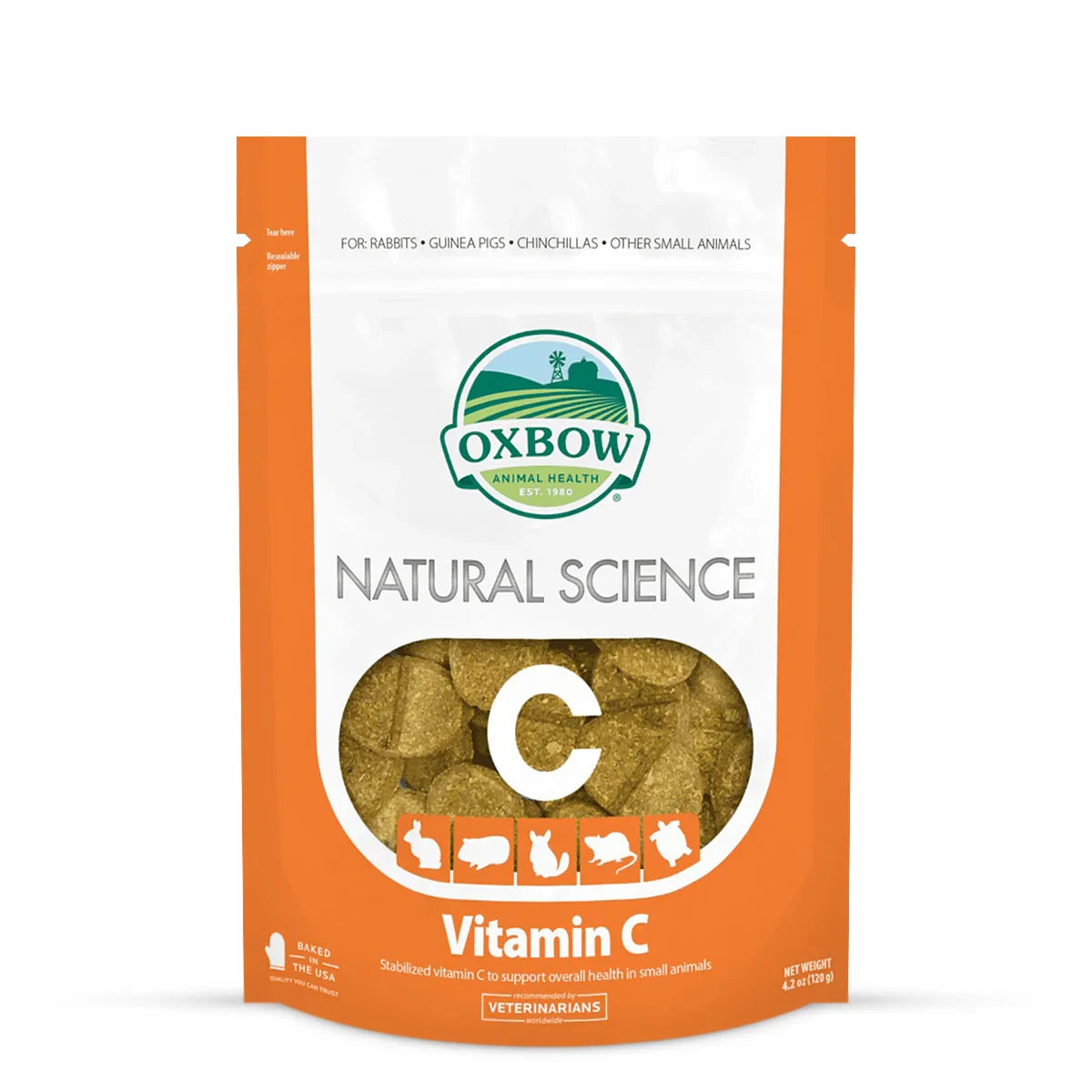 Oxbow Science Vitamin C Support - 120g - Zigly