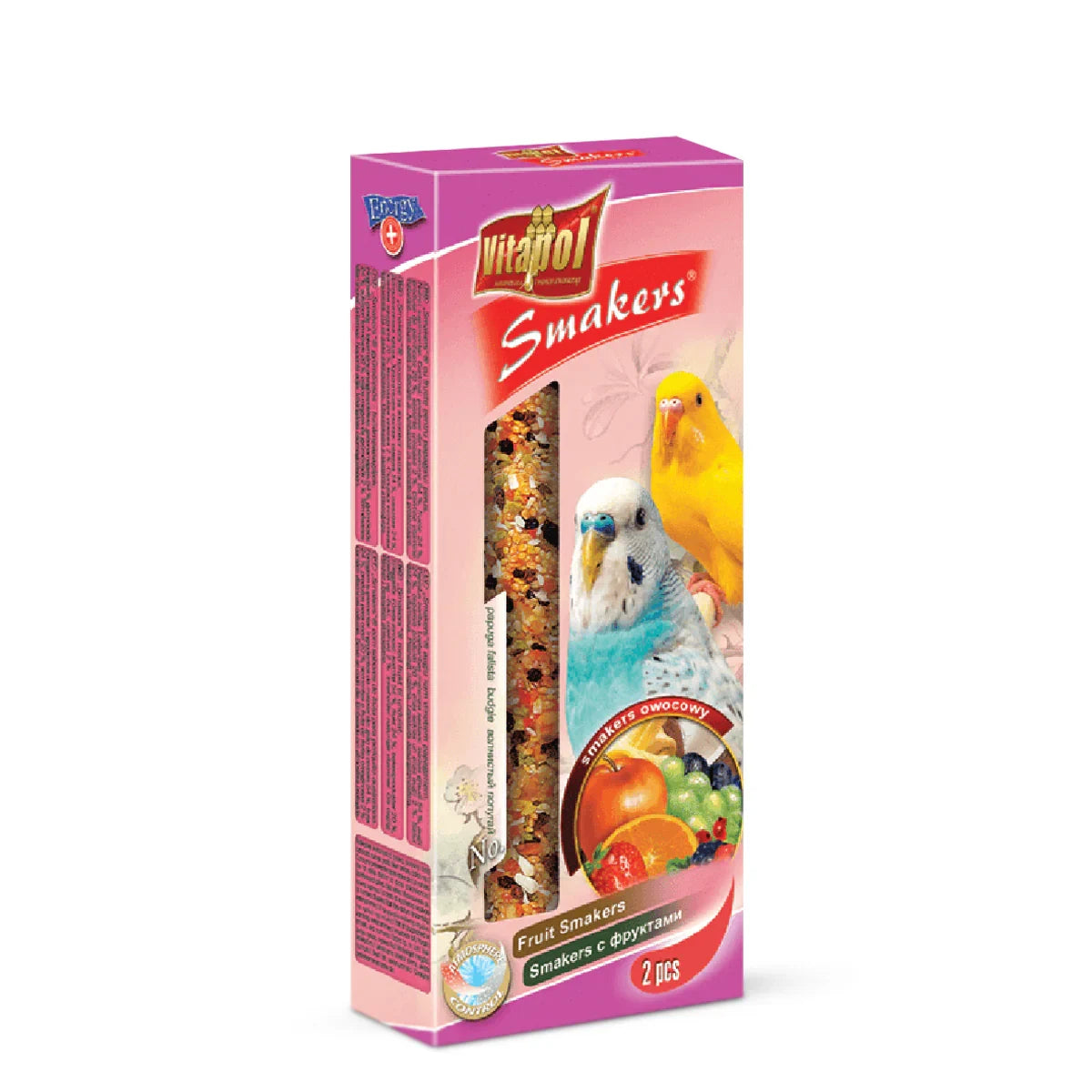 Vitapol Fruit Smakers For Budgie - 90g - Zigly