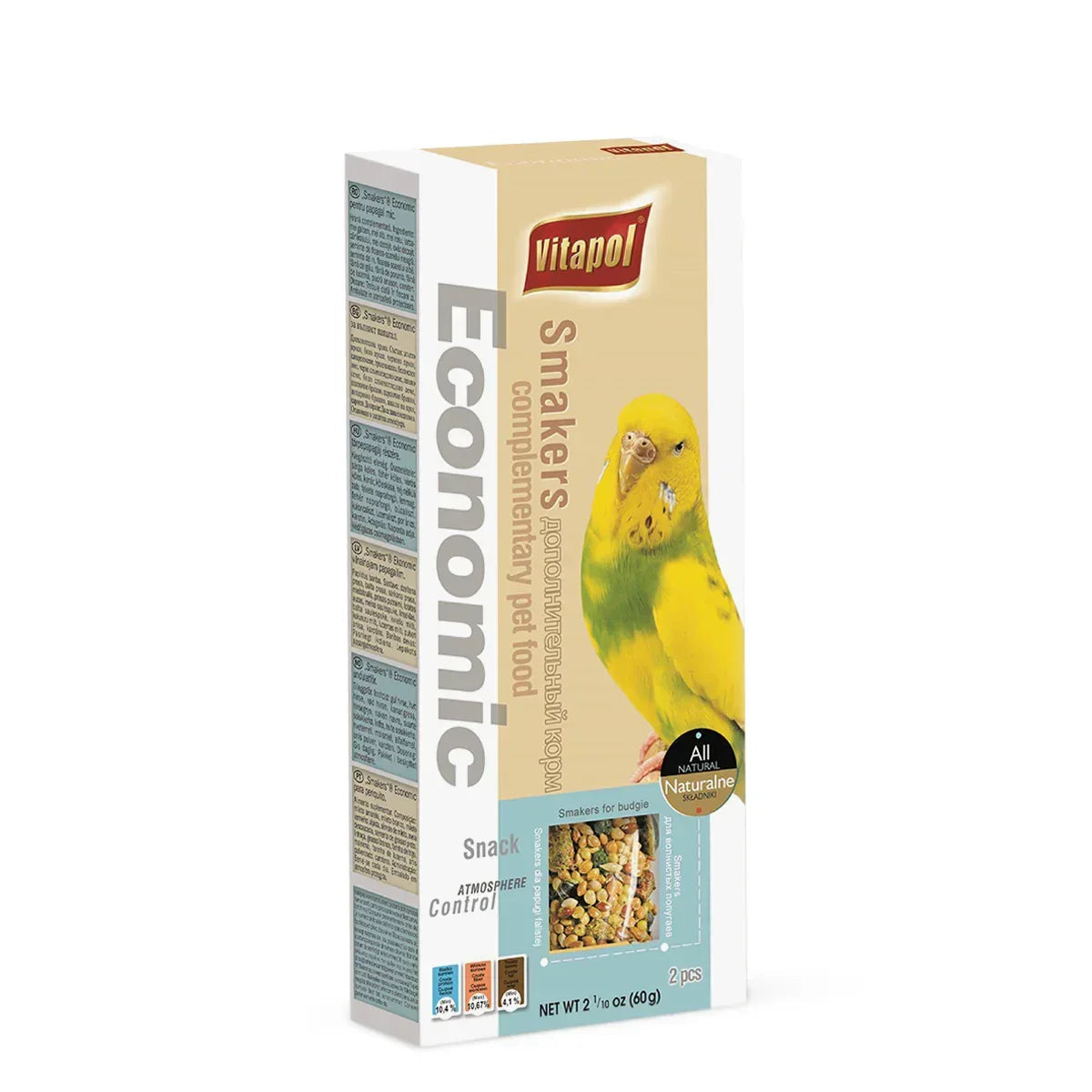 Vitapol Economic Smakers For Budgerigar - 60g - Zigly