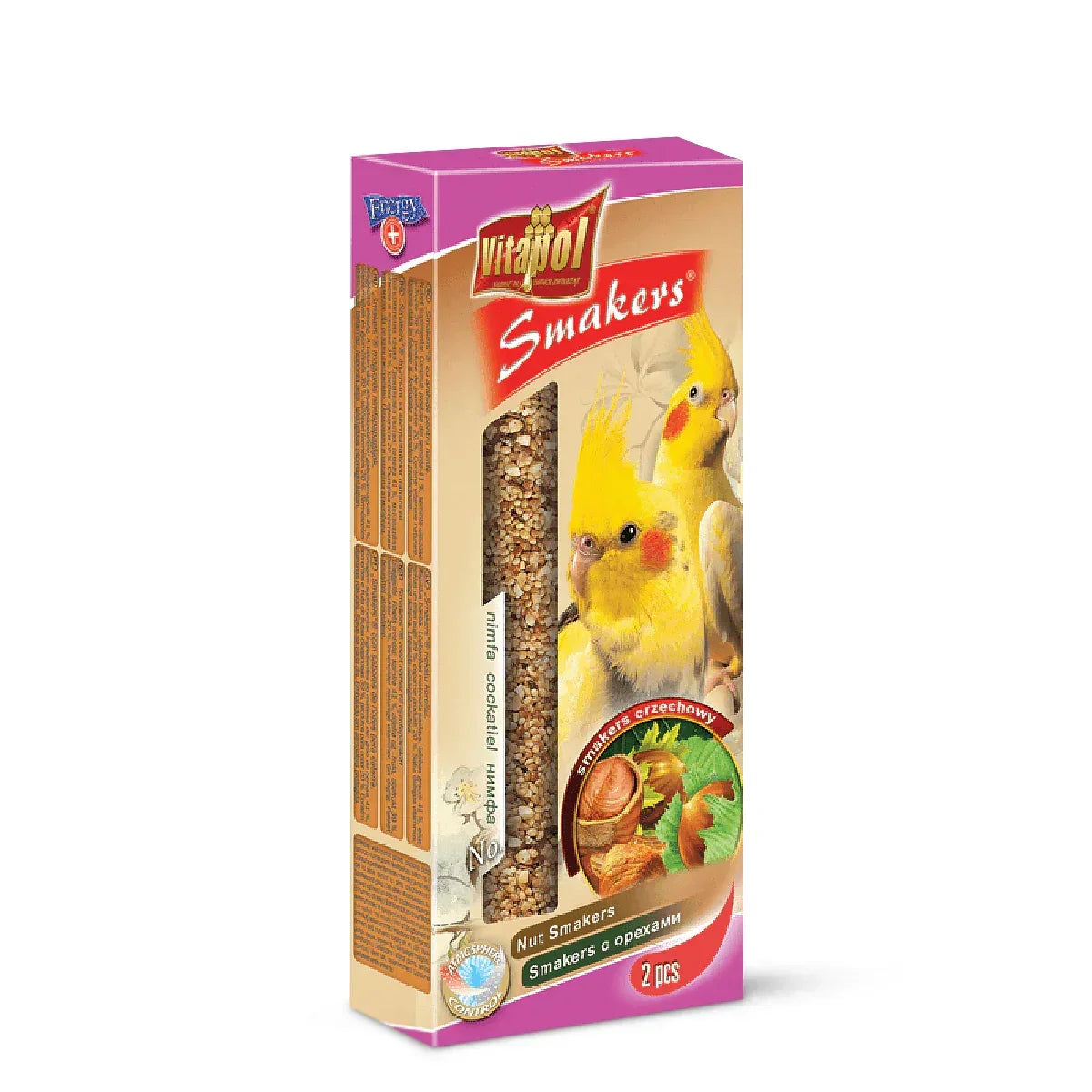 Vitapol Nut Smakers For Cockatiel 90g - Zigly