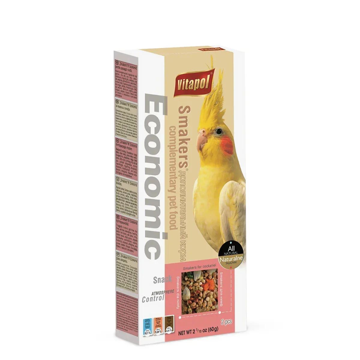 Vitapol Economic Smakers For Cockatiel - 60g - Zigly