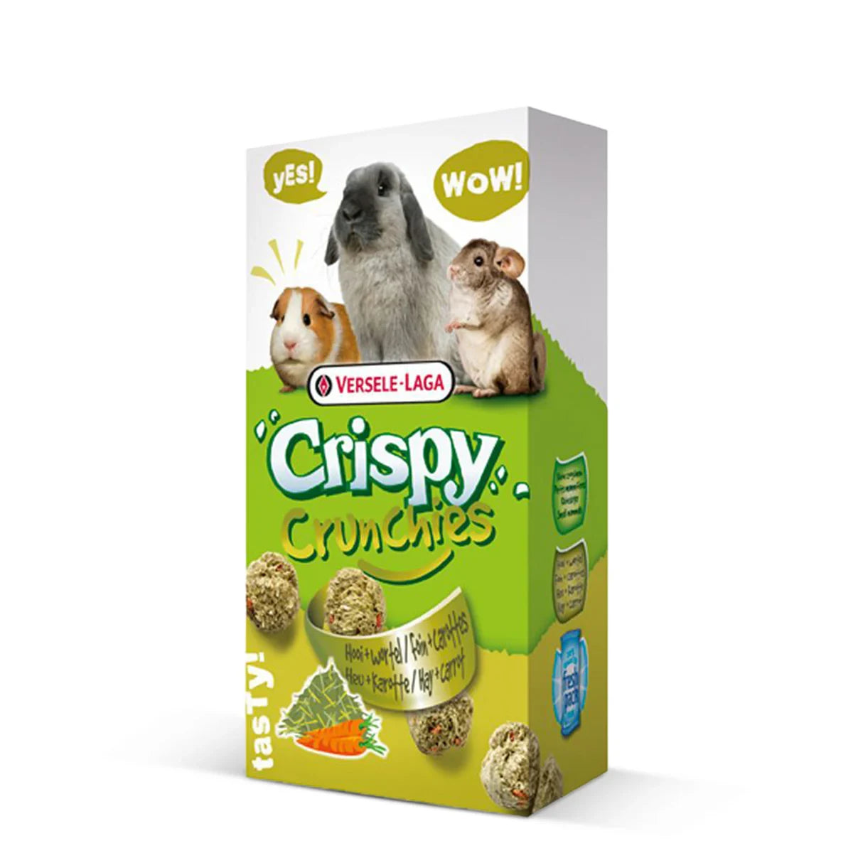 Versele Laga Small Animal Food Crispy Crunchies Hay - 75g - Zigly
