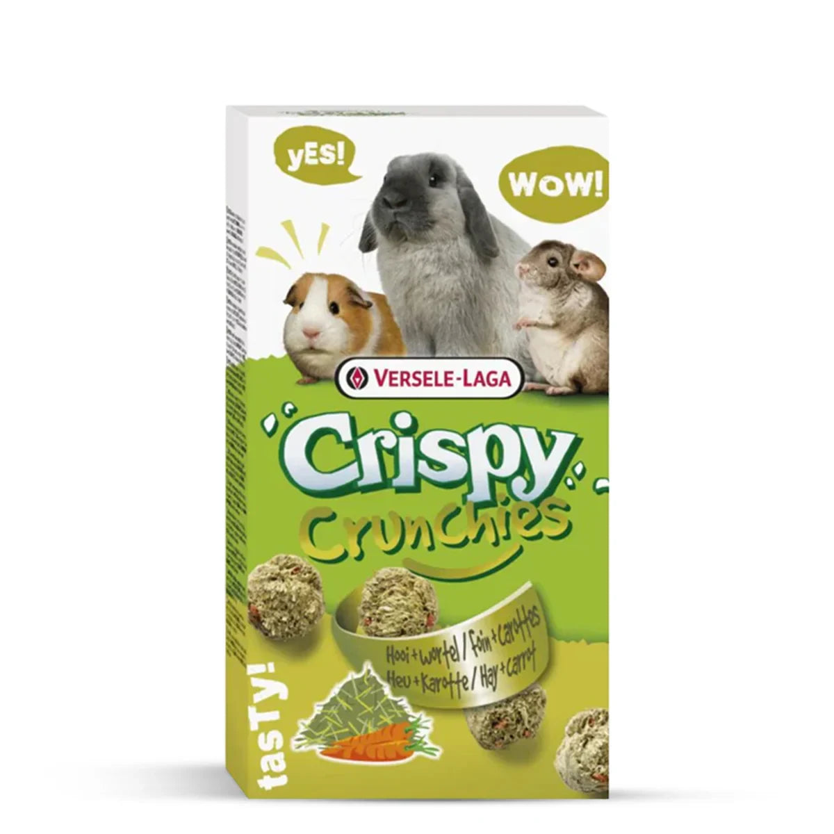 Versele Laga Small Animal Food Crispy Crunchies Hay - 75g - Zigly