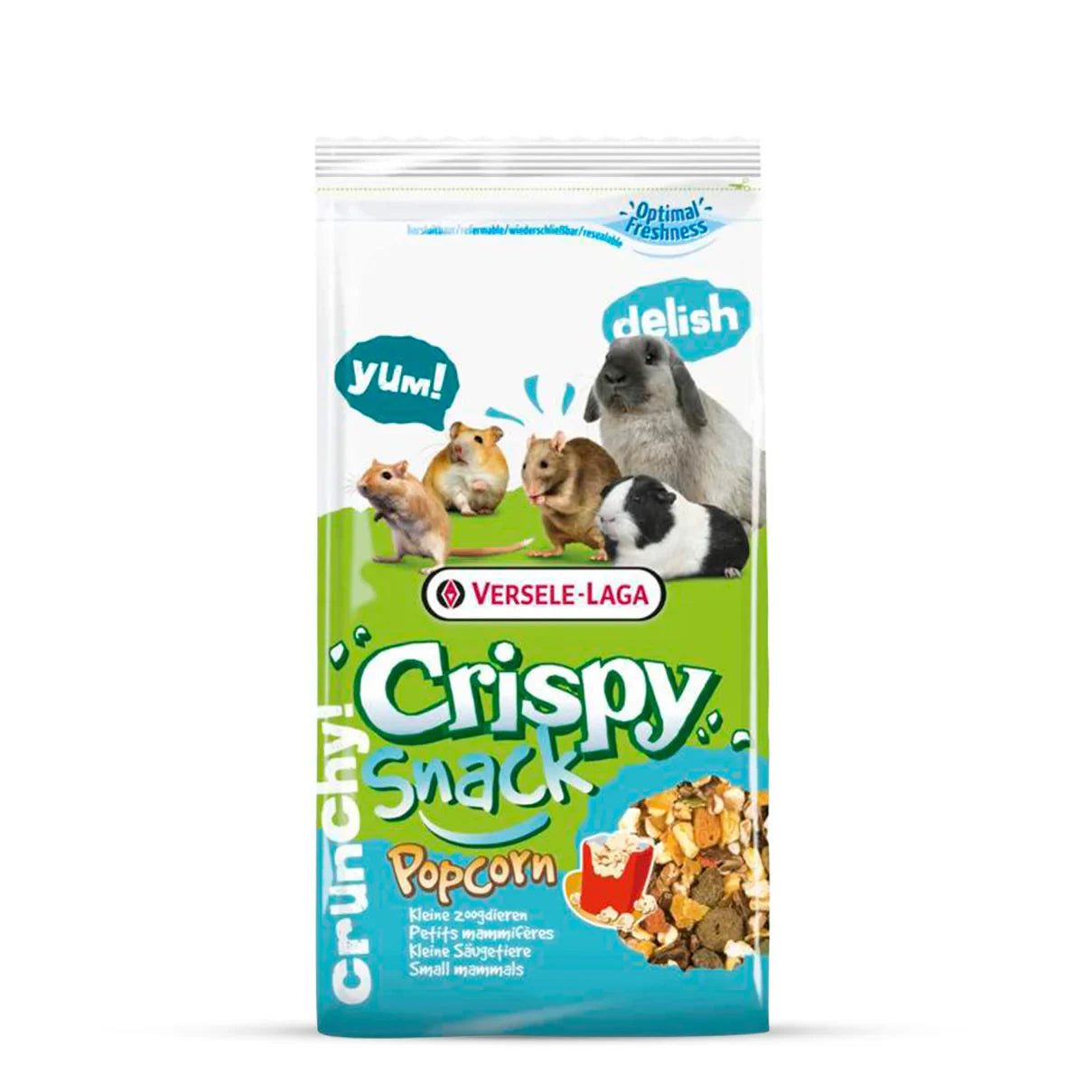 Versele Laga Small Animal Food Crispy Popcorn - 650g - Zigly