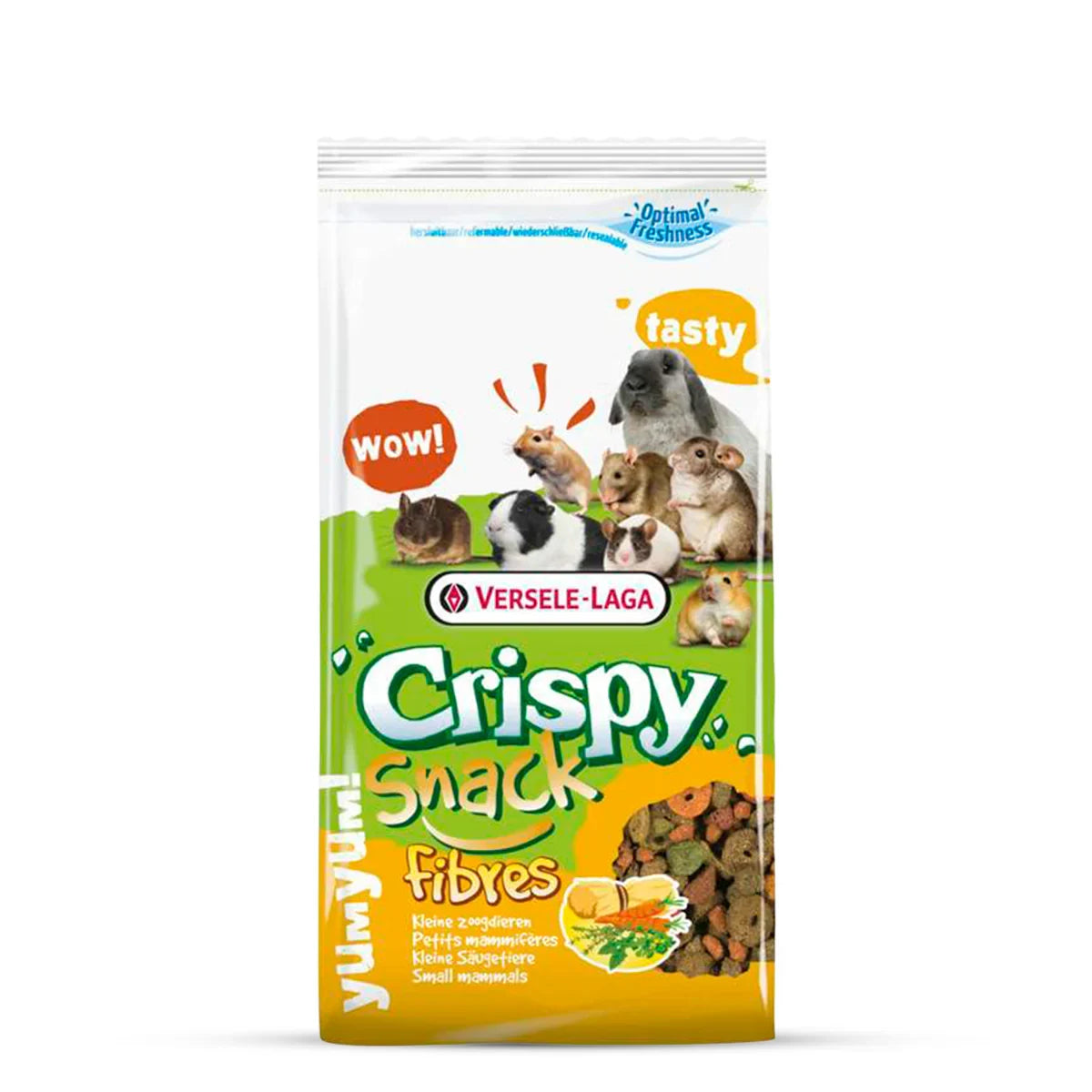 Versele Laga Small Animal Food Crispy Snack Fibers - 650g - Zigly
