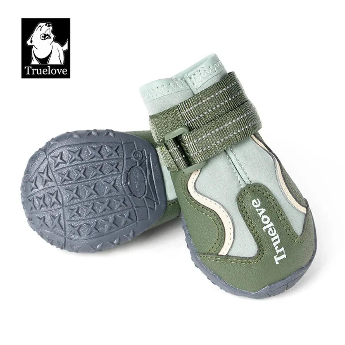 Truelove Water Resistance Dog Shoes With Tpr Sole - Zigly
