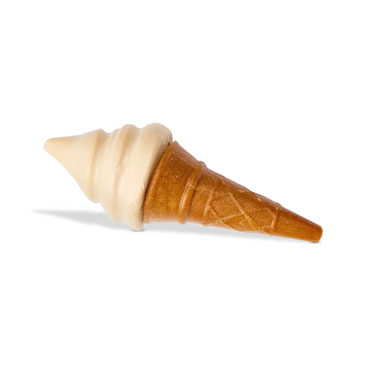 Imaginelles Pup Ice Waffle Cones Vanilla & Peanut Butter Dog Treat, 2 Pieces - 110g - Zigly
