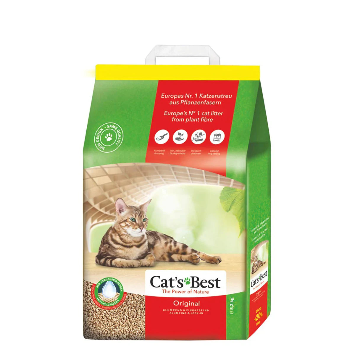 Cat's Best Original Cat Litter - 5.2kg - Zigly