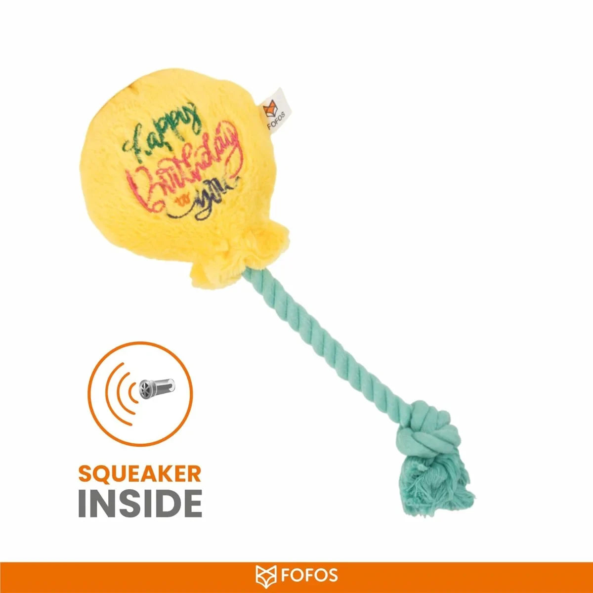 Fofos Birthday Balloon Dog Toy - Zigly