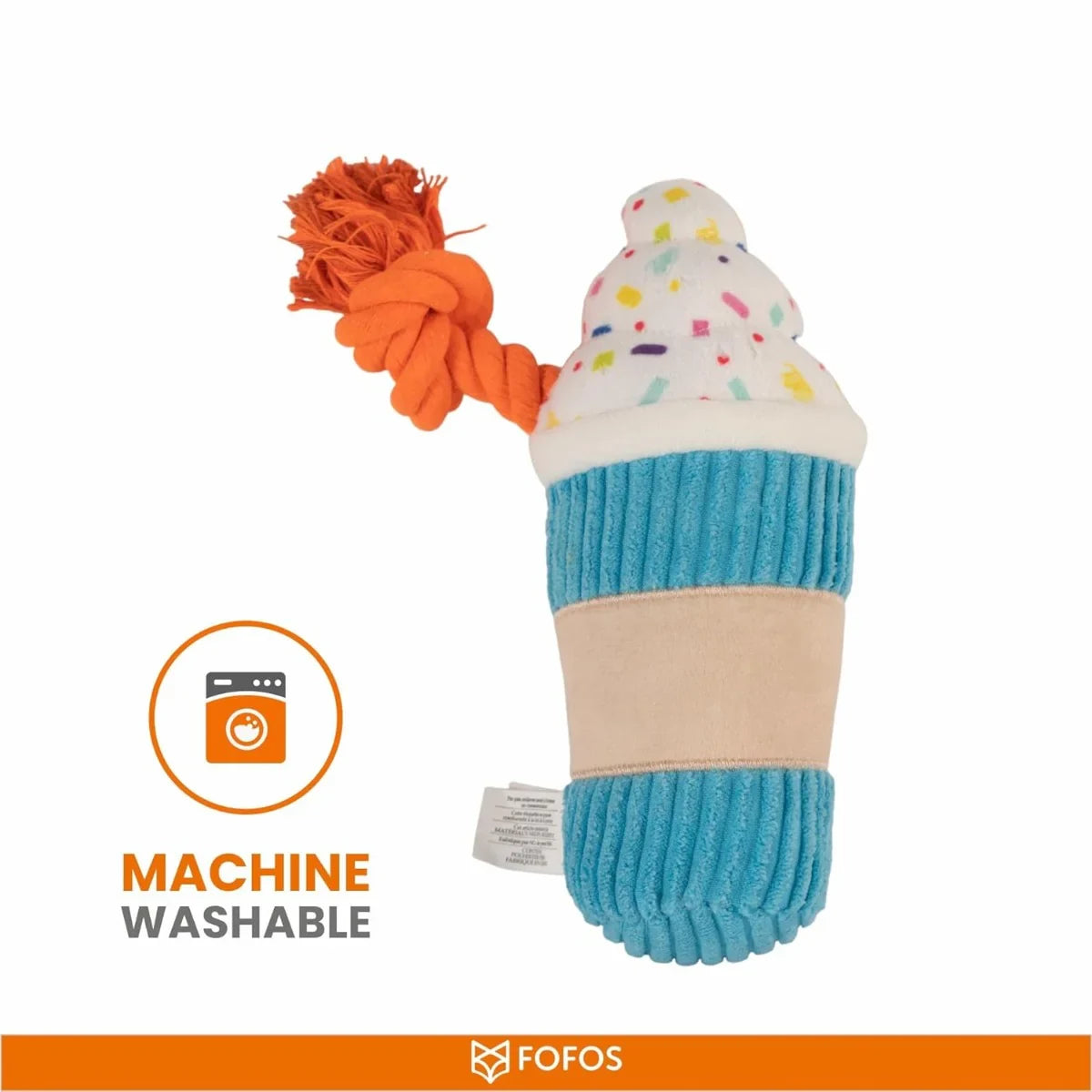 Fofos Birthday Drink Dog Toy - Zigly