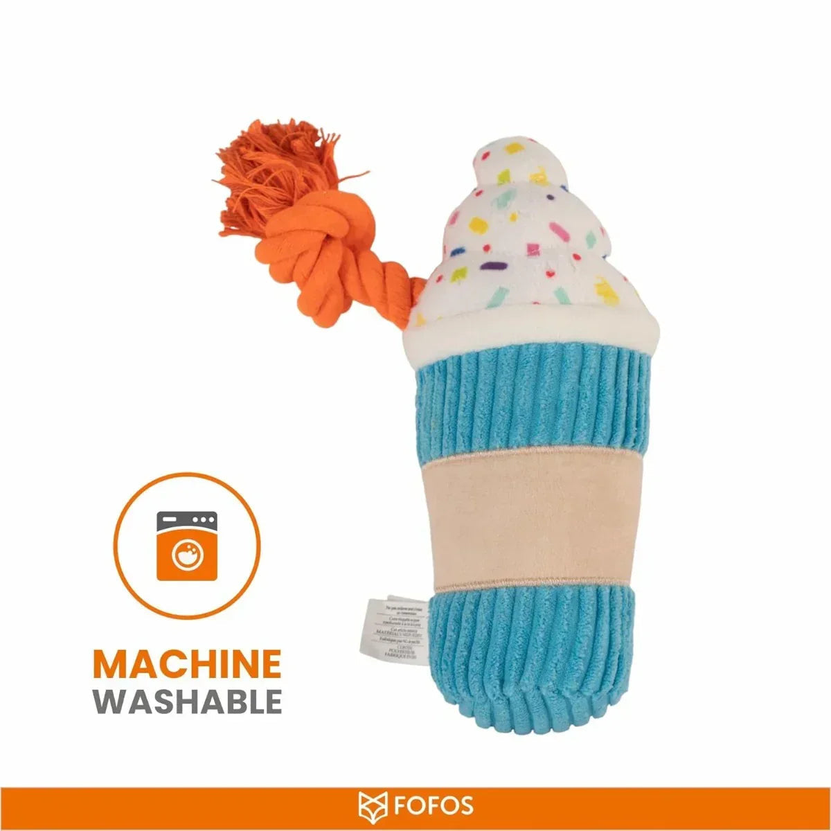 Fofos Birthday Drink Dog Toy - Zigly