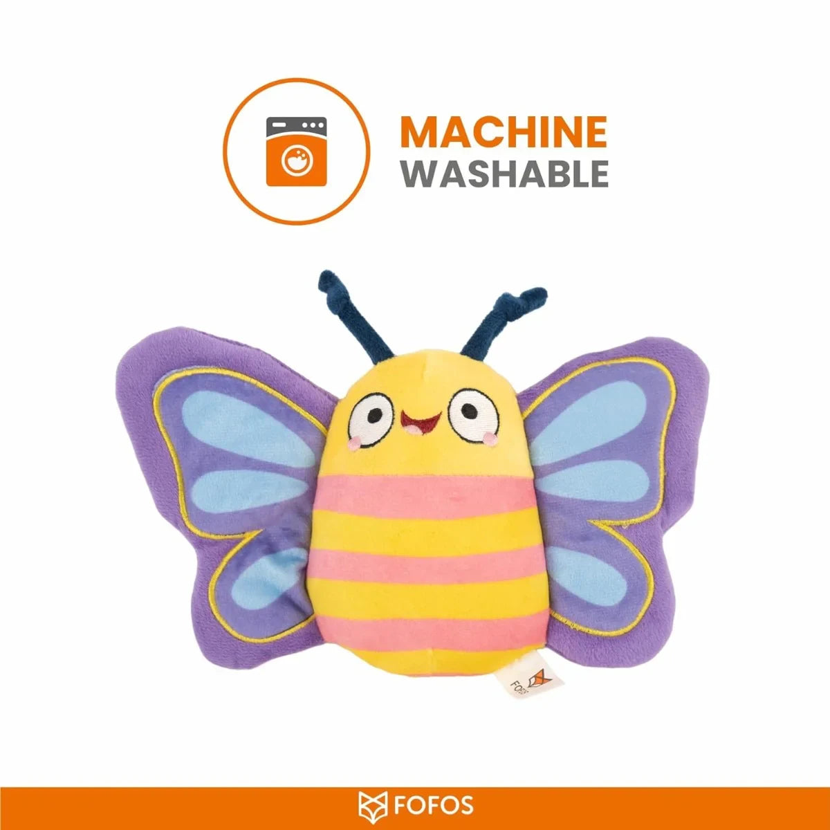 Fofos Garden Butterfly Plush Dog Toy - Zigly