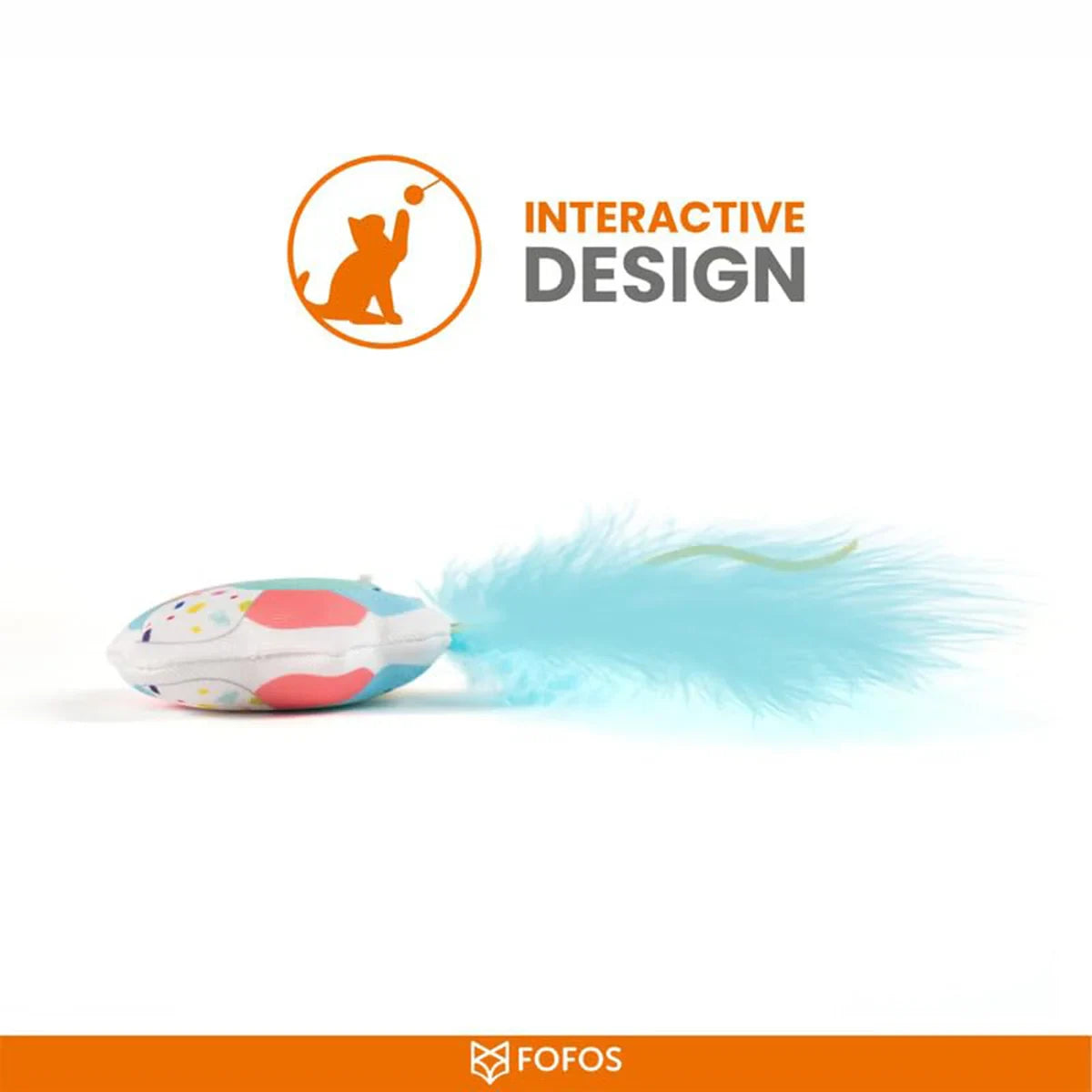 Fofos Birthday Balloon Cat Toy - Zigly