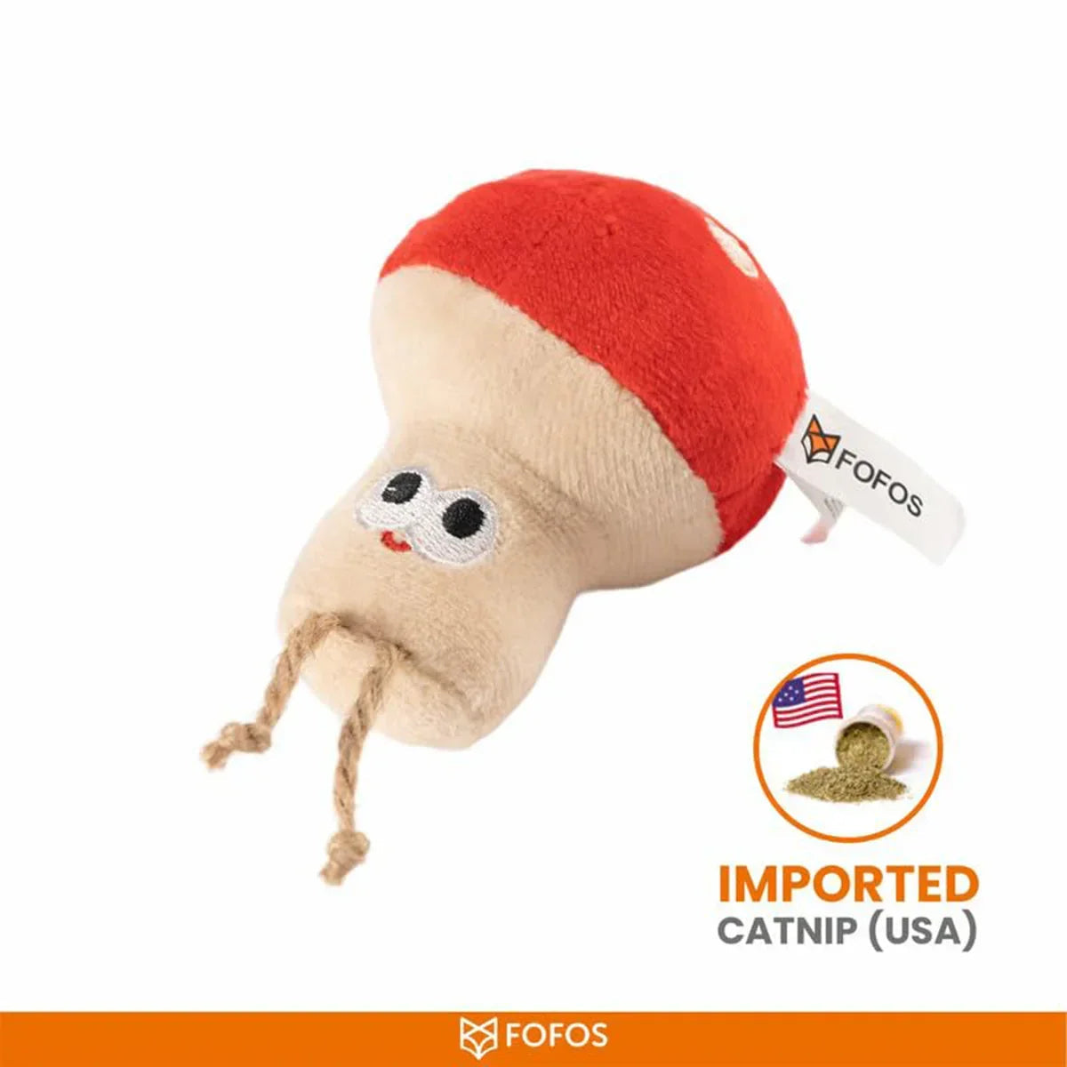 Fofos Mushroom Cat Toy - Zigly