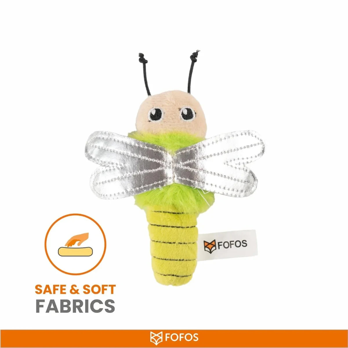 Fofos Dragonfly Cat Toy - Zigly