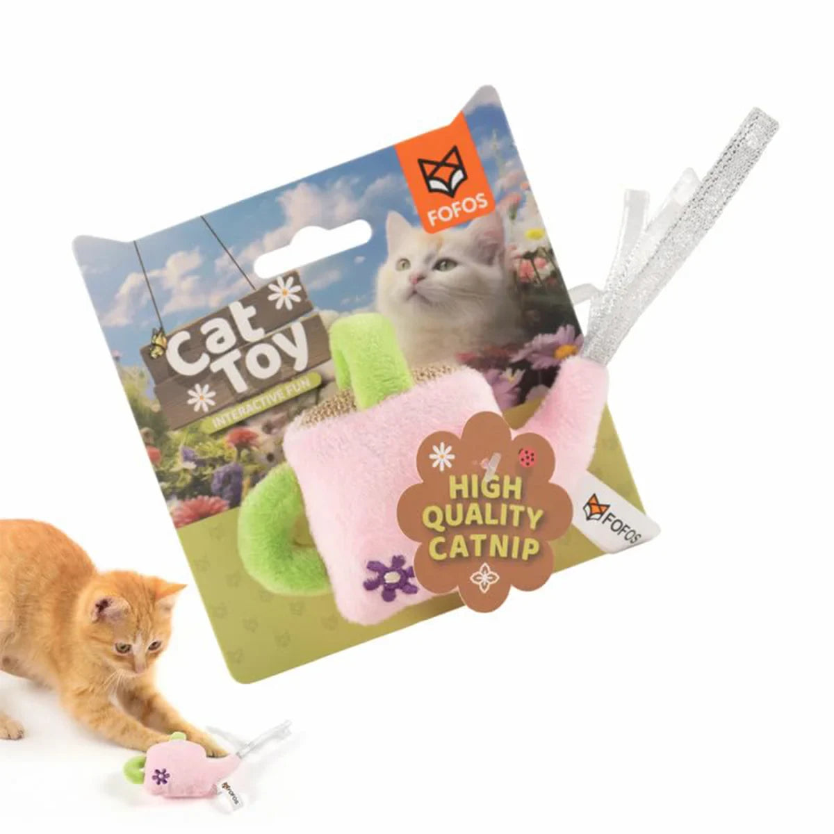 Fofos Watering Can Cat Toy - Zigly