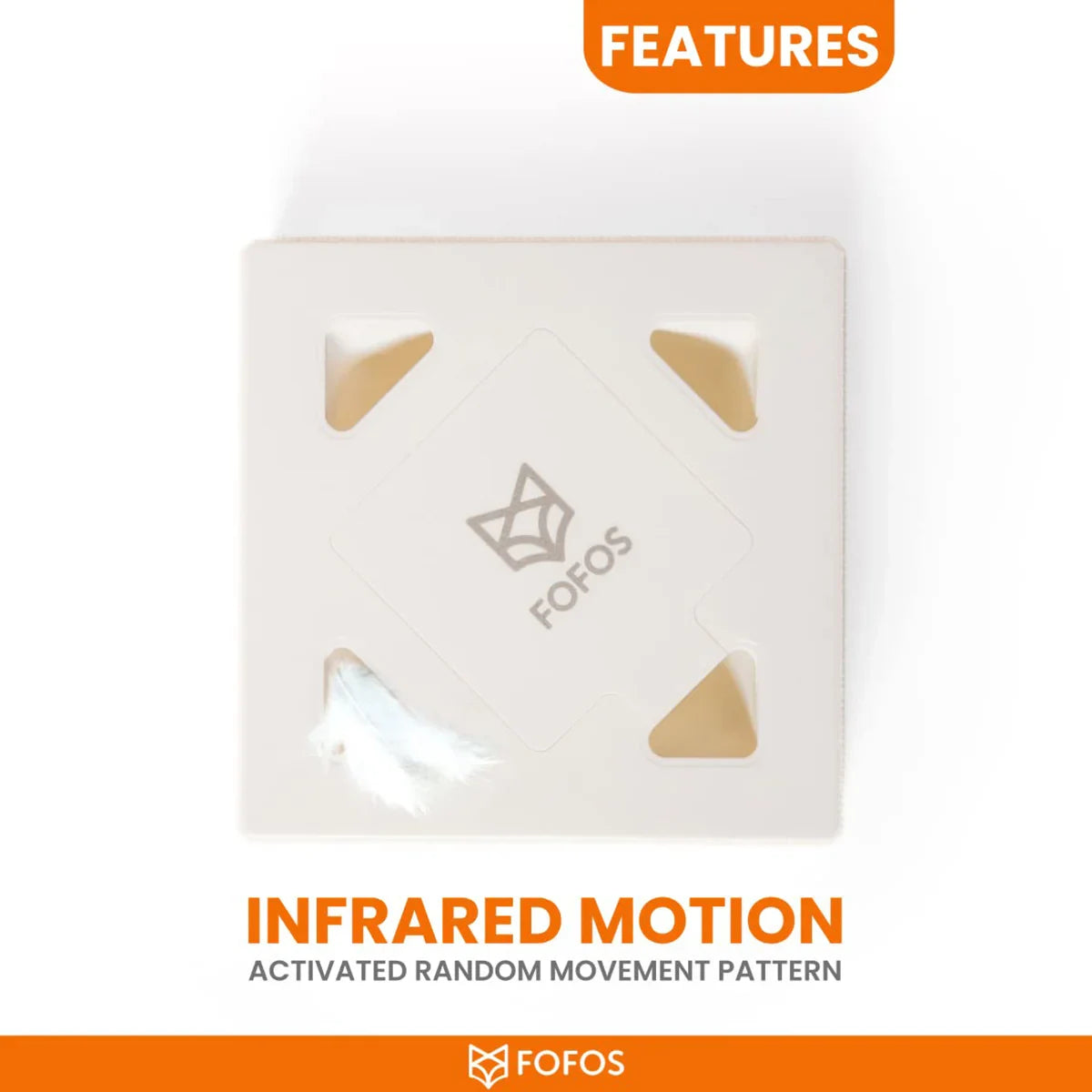 Fofos Erraticat Interactive Pir Toy Feather Replacement (6Pcs) - Zigly