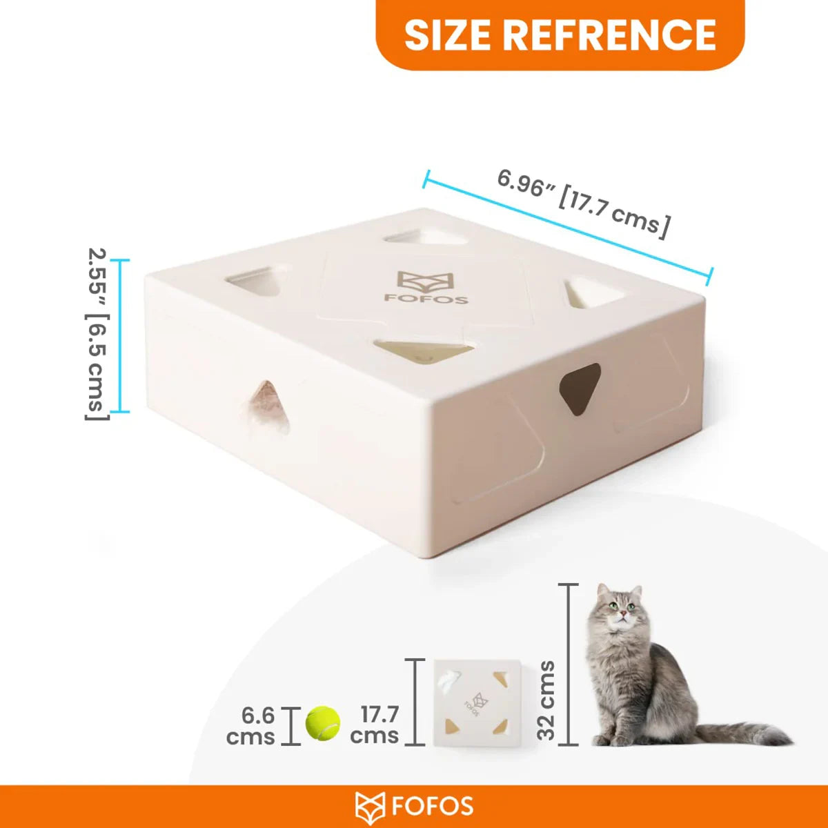 Fofos Erraticat Interactive Pir Toy Feather Replacement (6Pcs) - Zigly