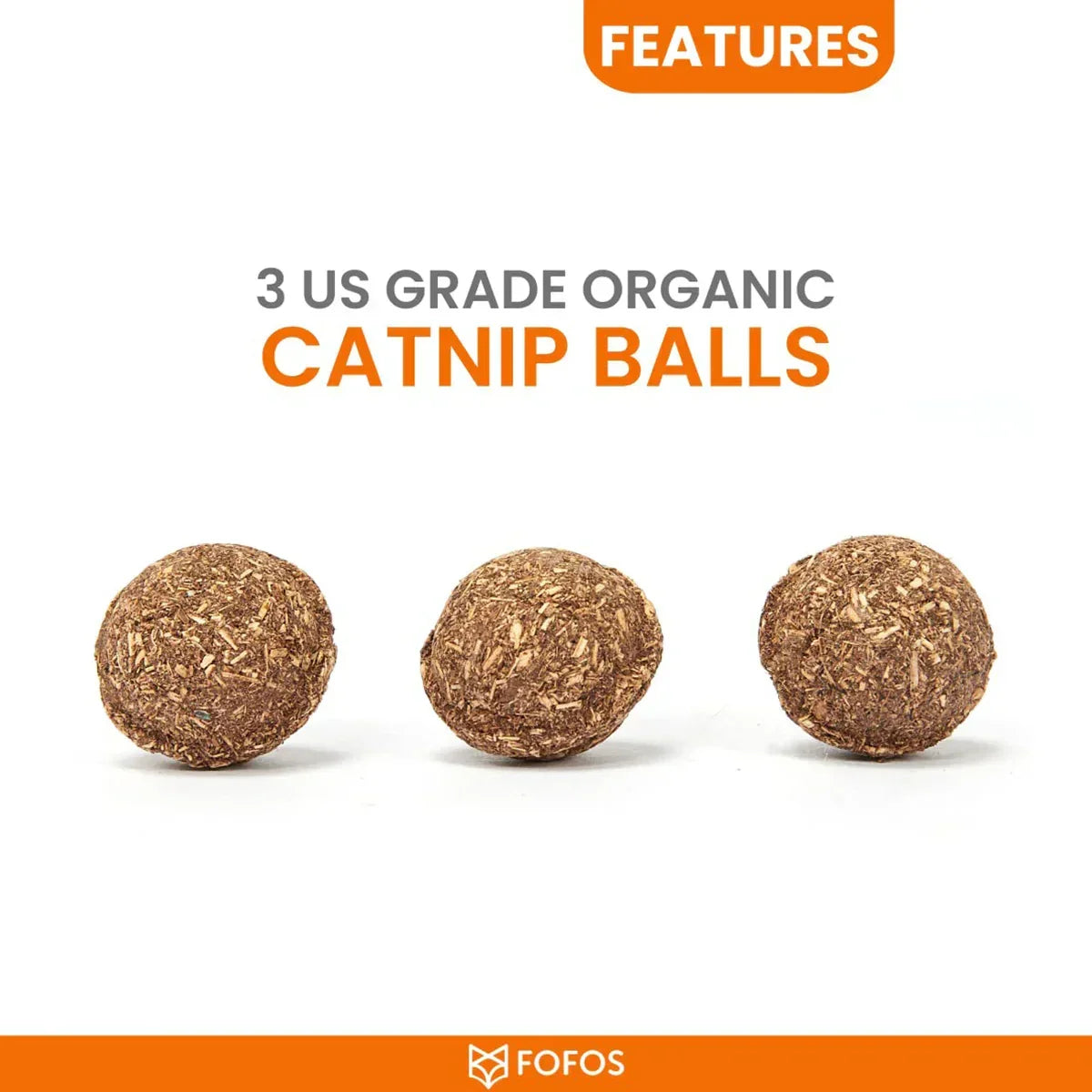 Fofos Parrot With Catnip Balls Cat Toy - Zigly