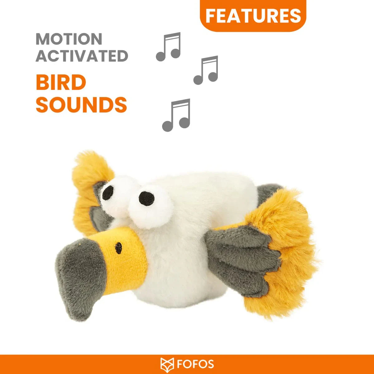 Fofos Eagle With Catnip Balls Cat Toy - Zigly