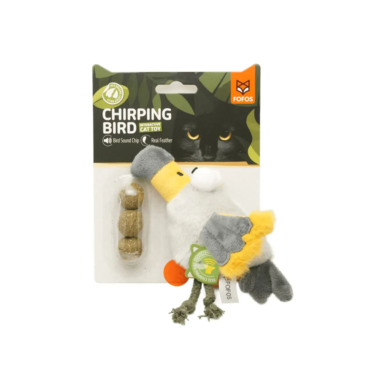 Fofos Eagle With Catnip Balls Cat Toy - Zigly