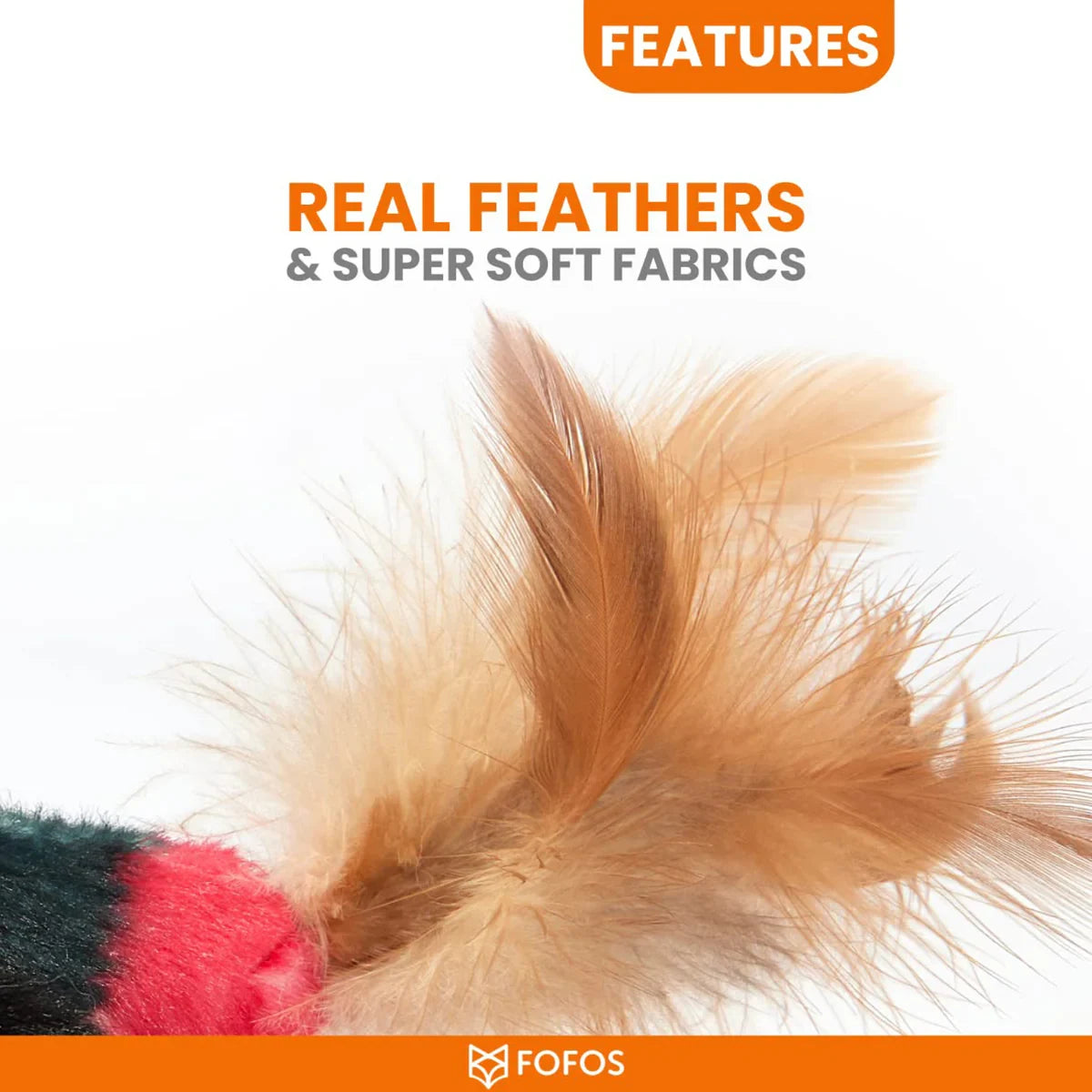 Fofos Black Bird With Catnip Balls Cat Toy - Zigly