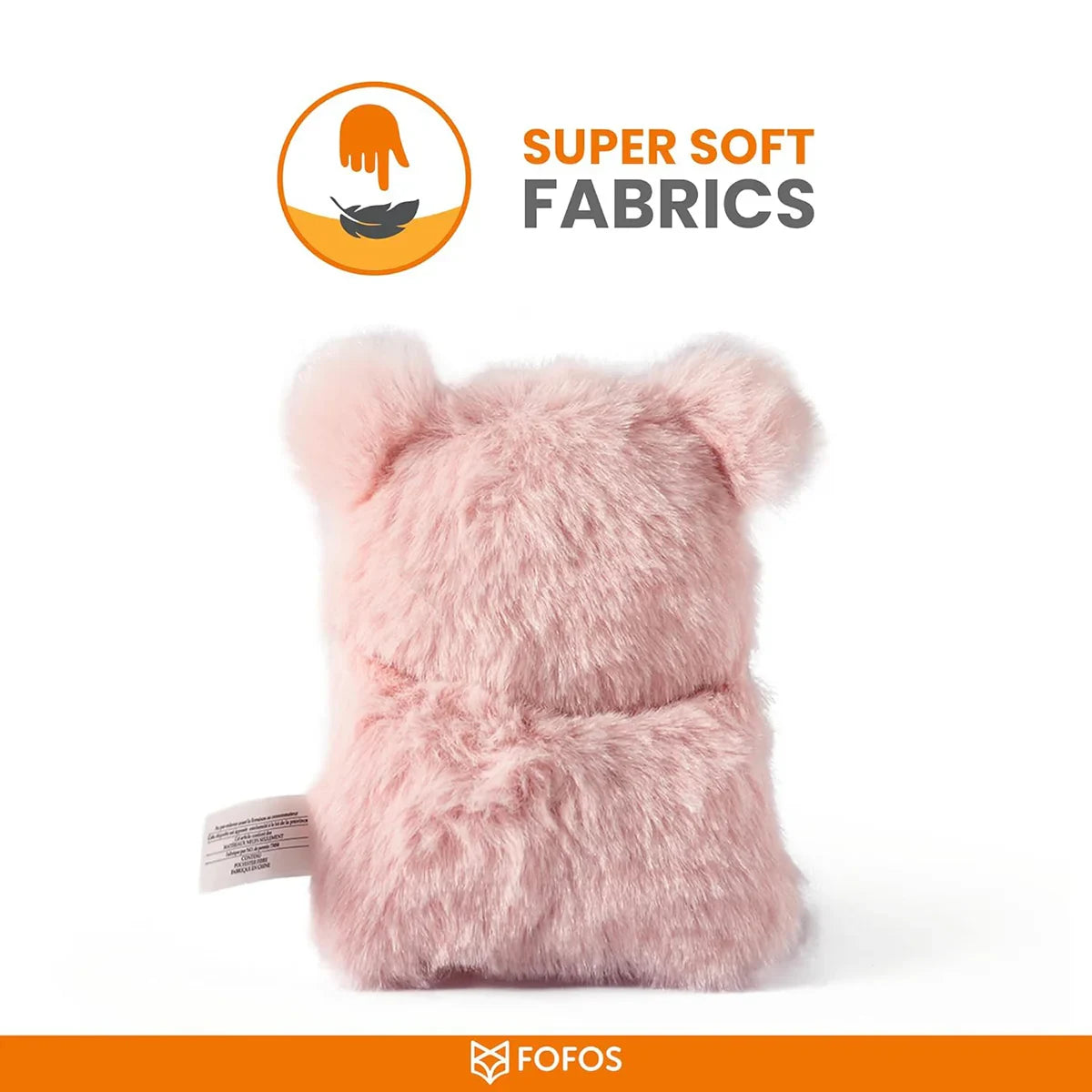 Fofos Floppy Crinkle Cat Toy Pig - Zigly