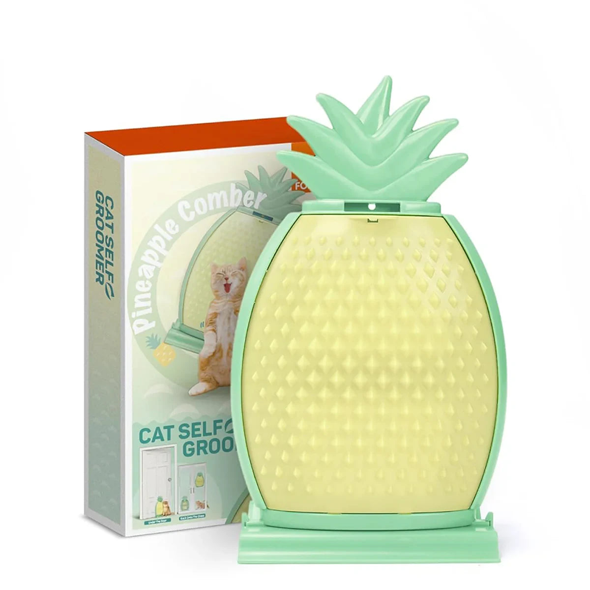 Fofos Pineapple Kitty Comber Cat Scratcher - Zigly