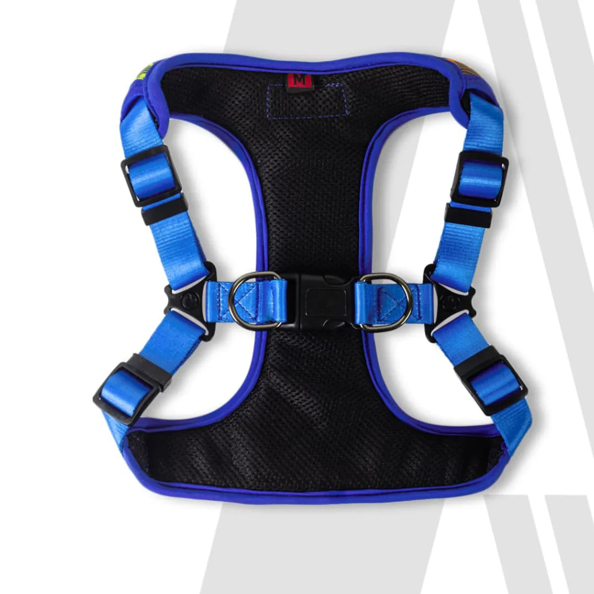 Zoomiez Adjustable Step-in Mesh Dog Harness - Bolt - Zigly