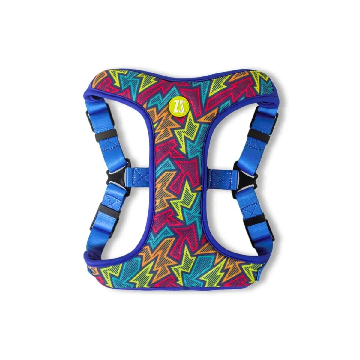 Zoomiez Adjustable Step-in Mesh Dog Harness - Bolt - Zigly