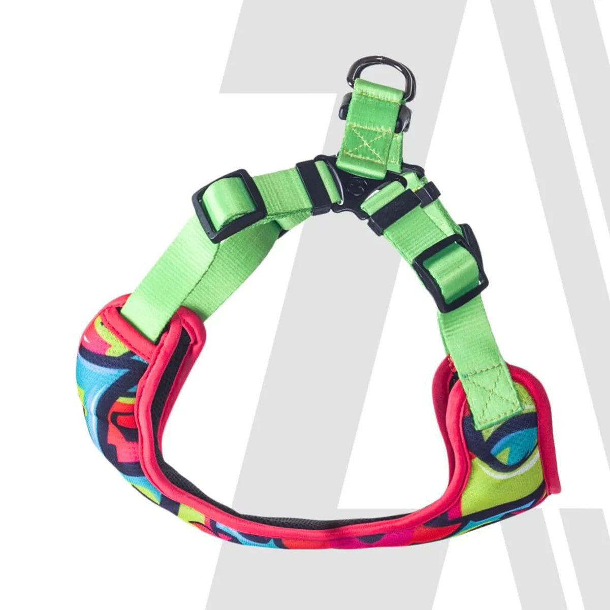 Zoomiez Adjustable Step-in Mesh Dog Harness - Drip - Zigly
