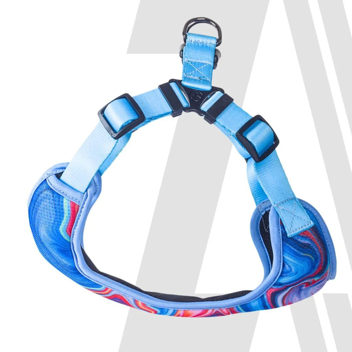 Zoomiez Adjustable Soft Mesh Cat Harness - Fluid - Zigly